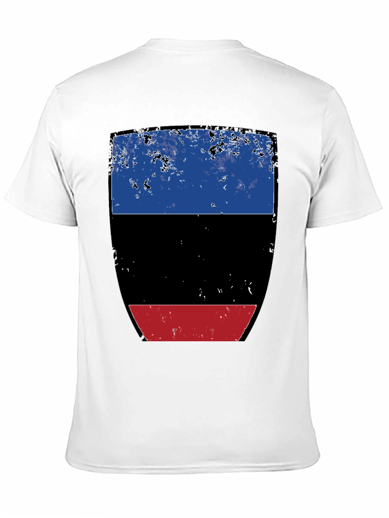 Distressed Donetsk Flag T-Shirt Ukraine Separatist Republic