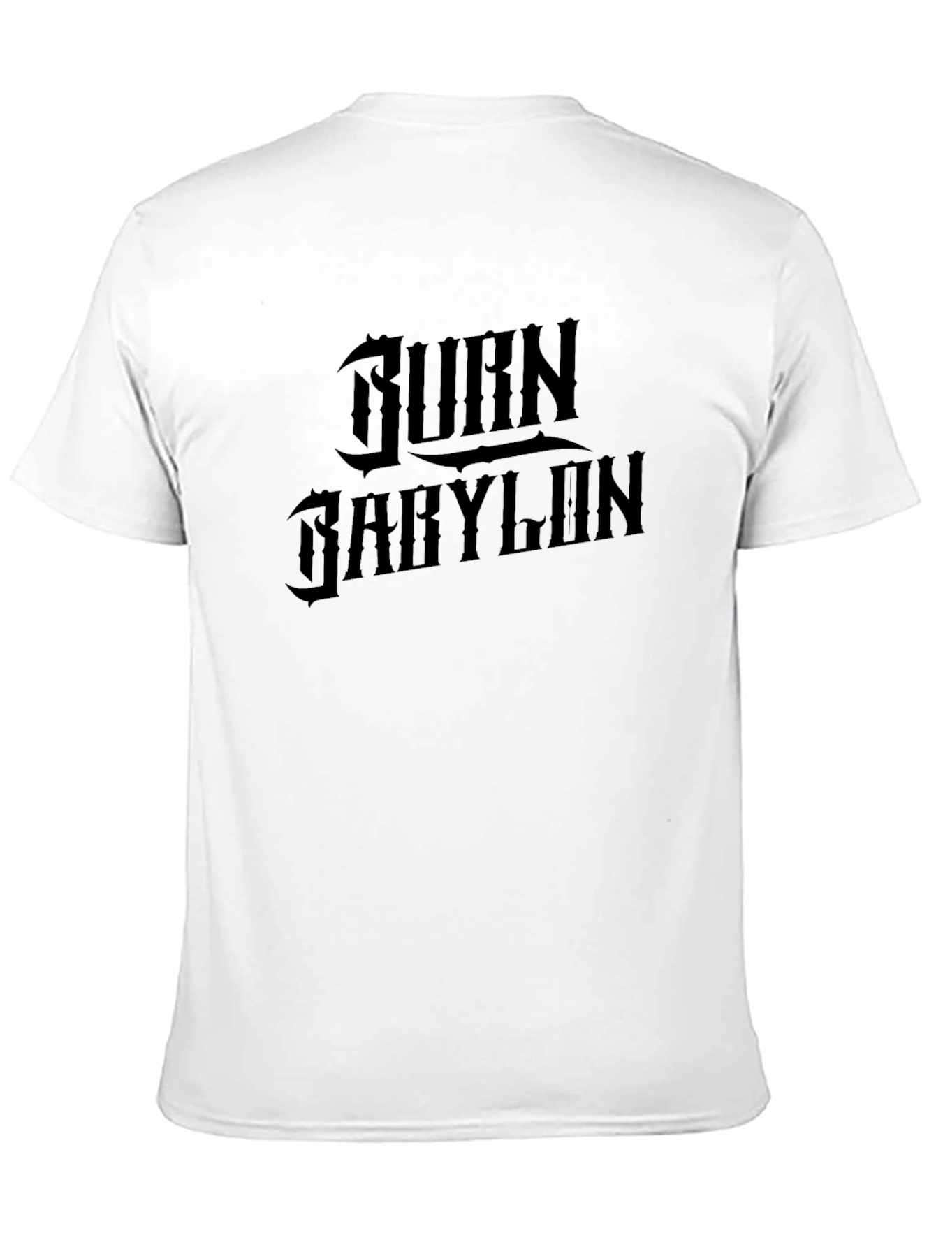 Burn Babylon Graphic Tee - Black