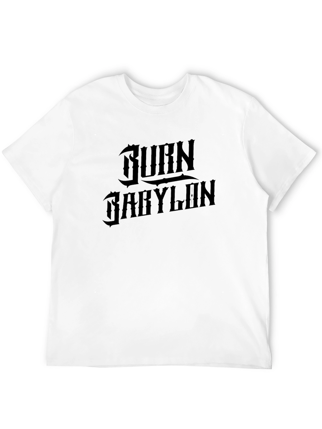 Burn Babylon Graphic Tee - Black