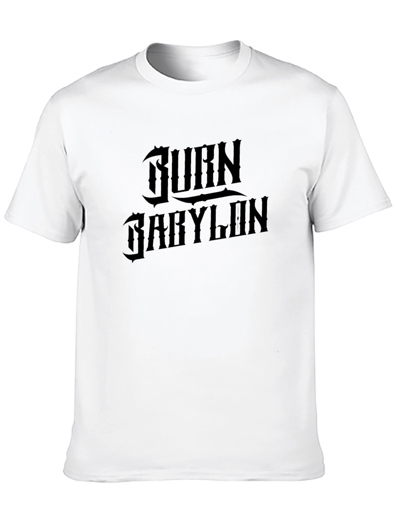 Burn Babylon Graphic Tee - Black