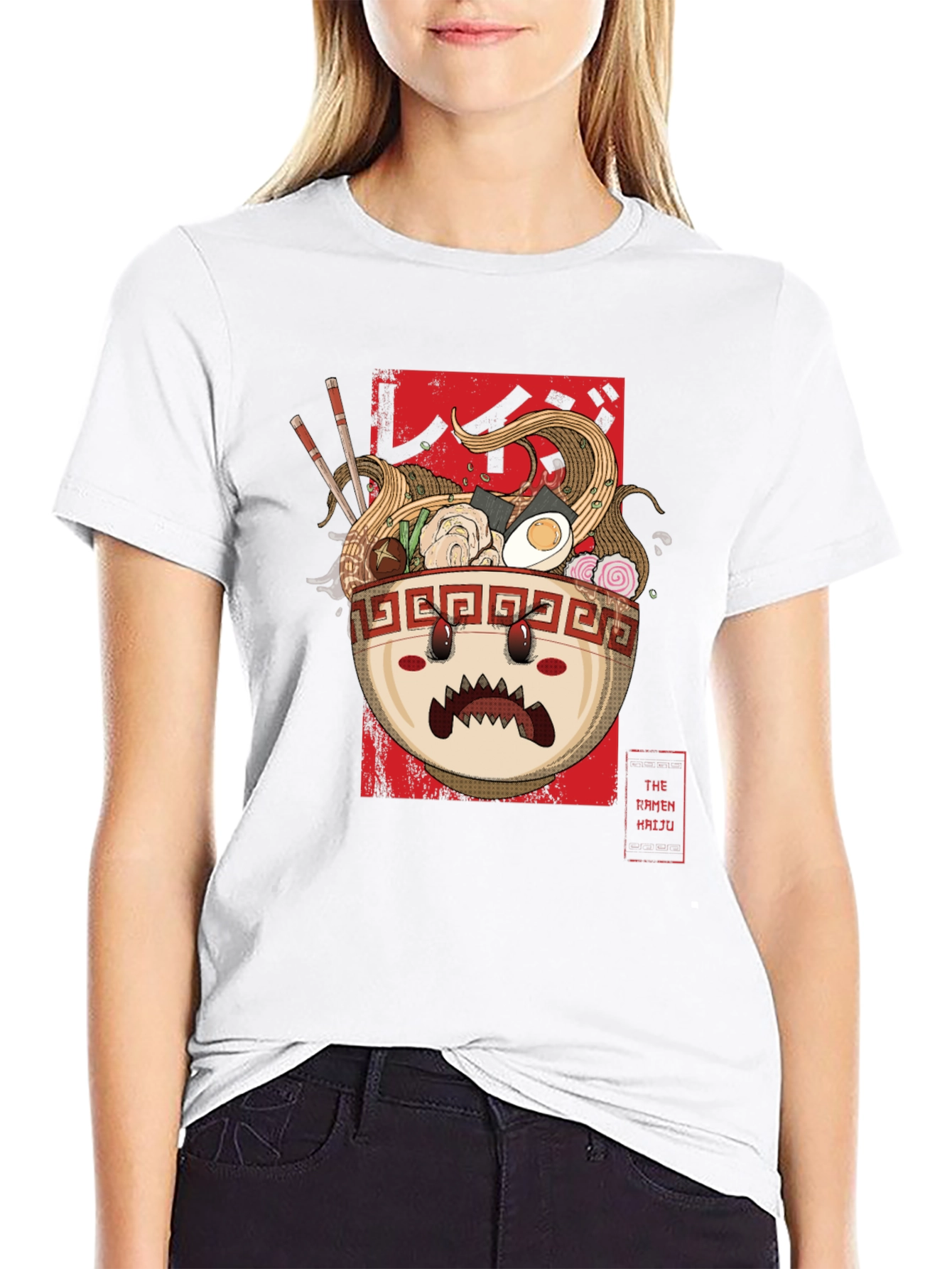 Ramen Kaiju T-Shirt - Monster Bowl Graphic Tee