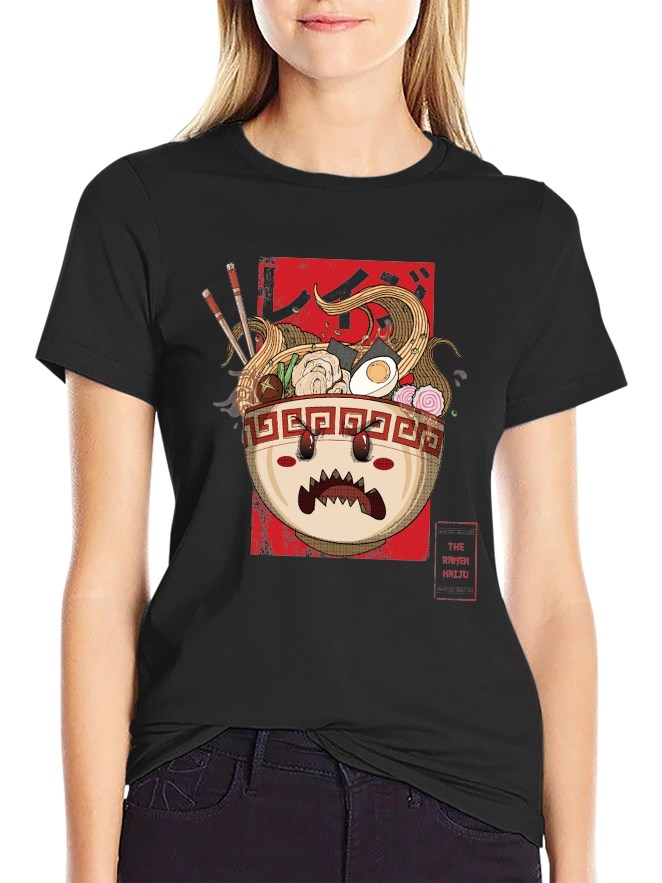 Ramen Kaiju T-Shirt - Monster Bowl Graphic Tee