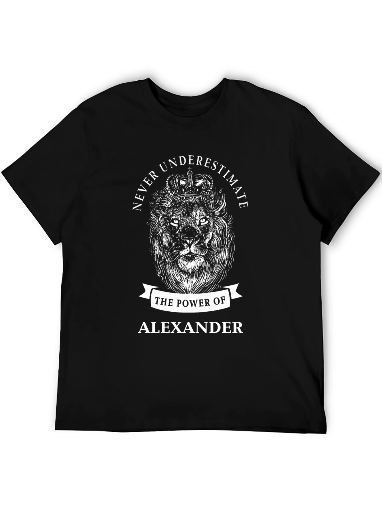 Power of Alexander Lion Graphic Tee