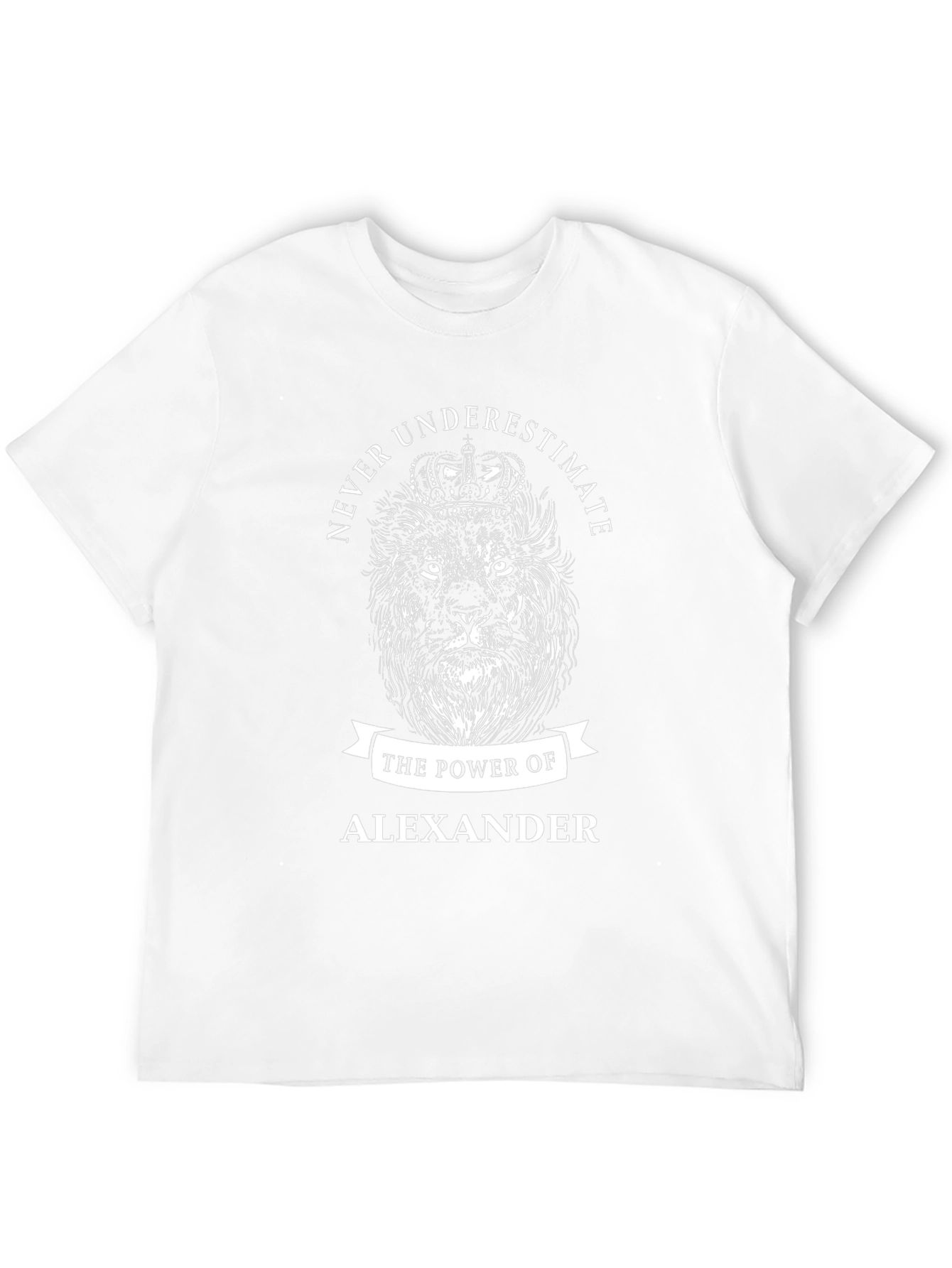 Power of Alexander Lion Graphic Tee