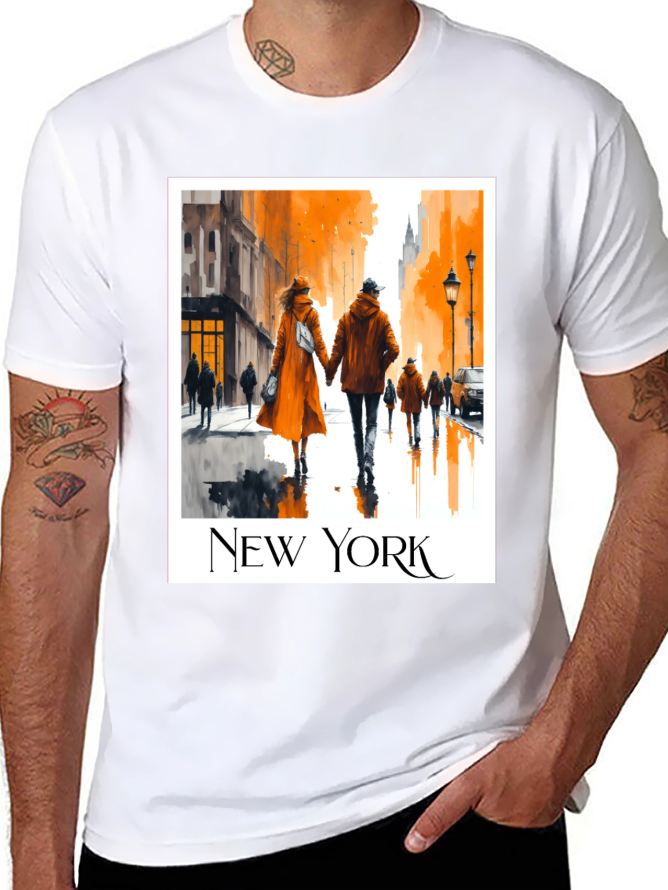 New York City Couple T-Shirt