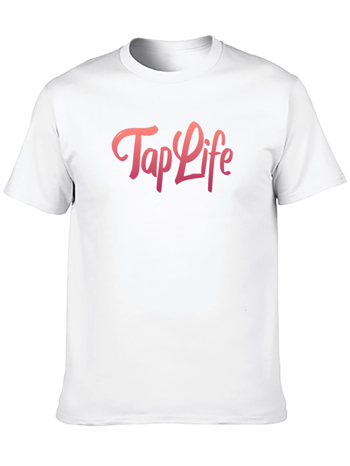 Tap Life Black Graphic Tee