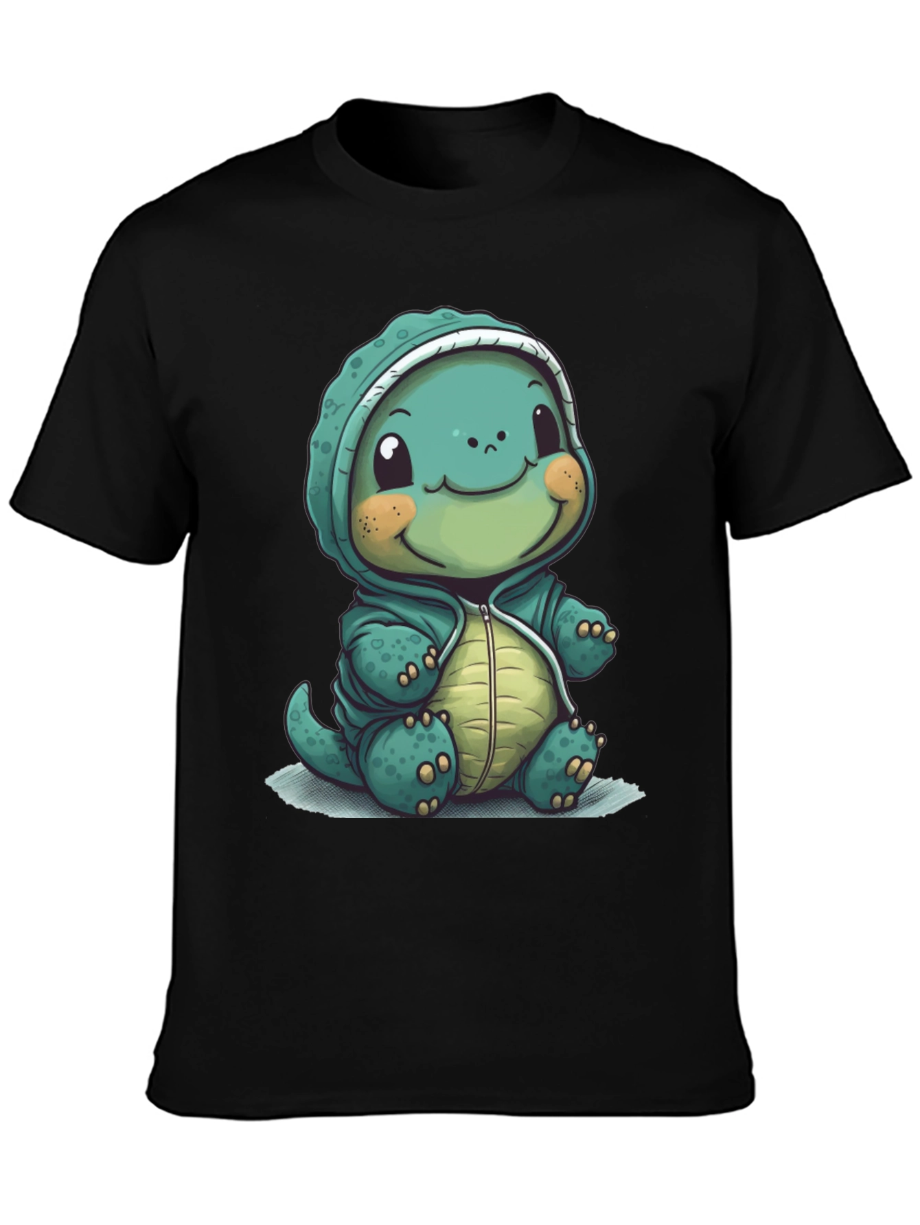 Cute Cartoon Dinosaur Hoodie T-Shirt