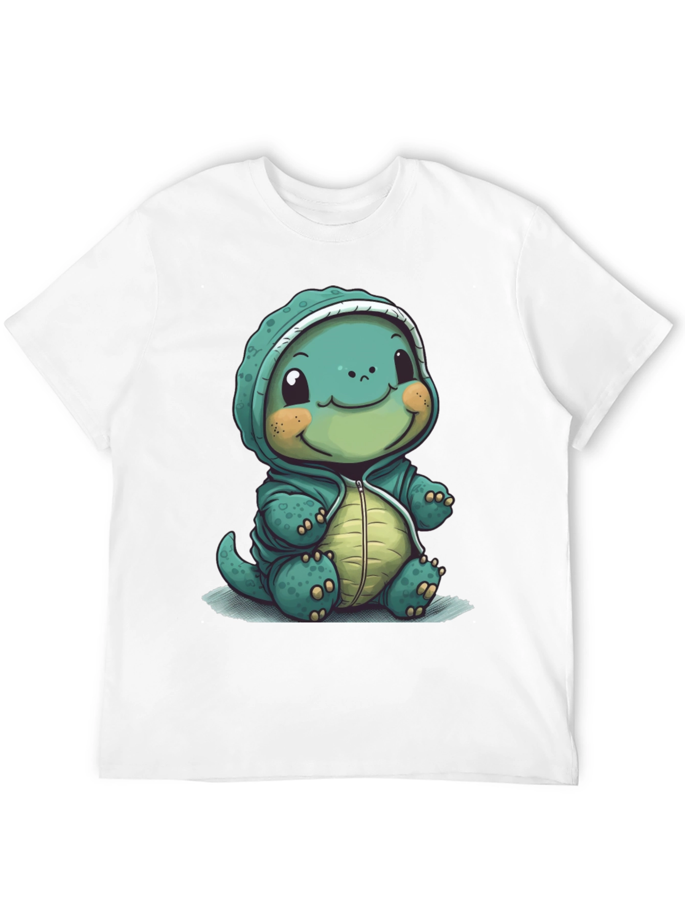 Cute Cartoon Dinosaur Hoodie T-Shirt