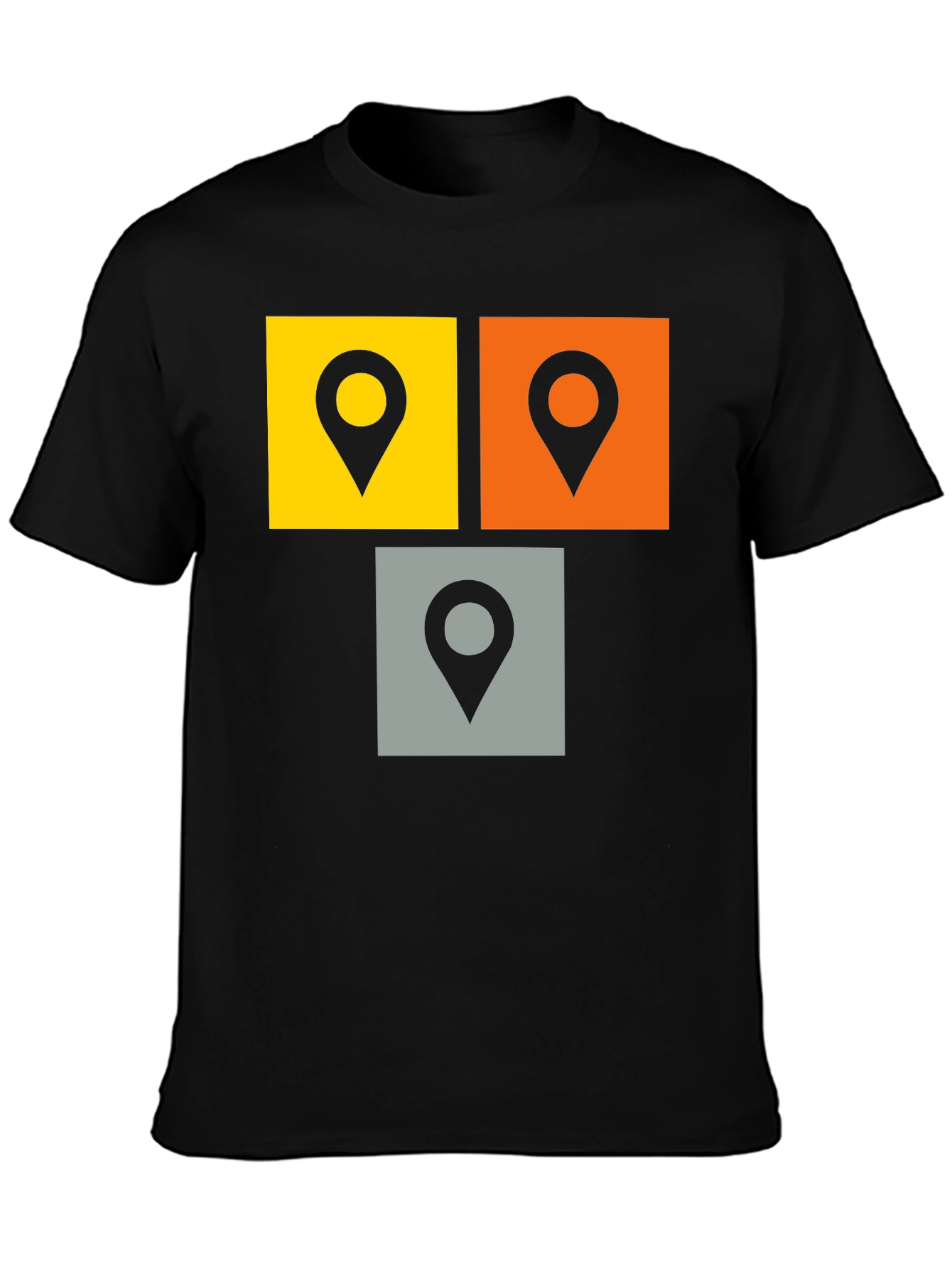 Trendy Location Icons T-Shirt