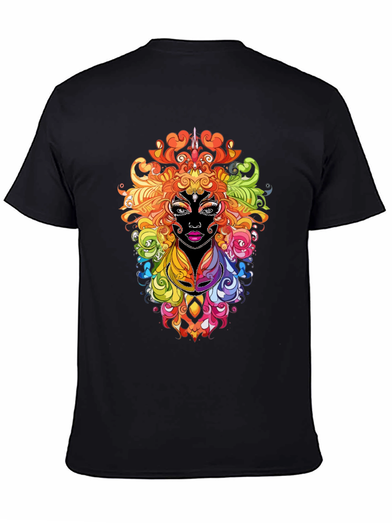 Colorful Graphic Print T-Shirt