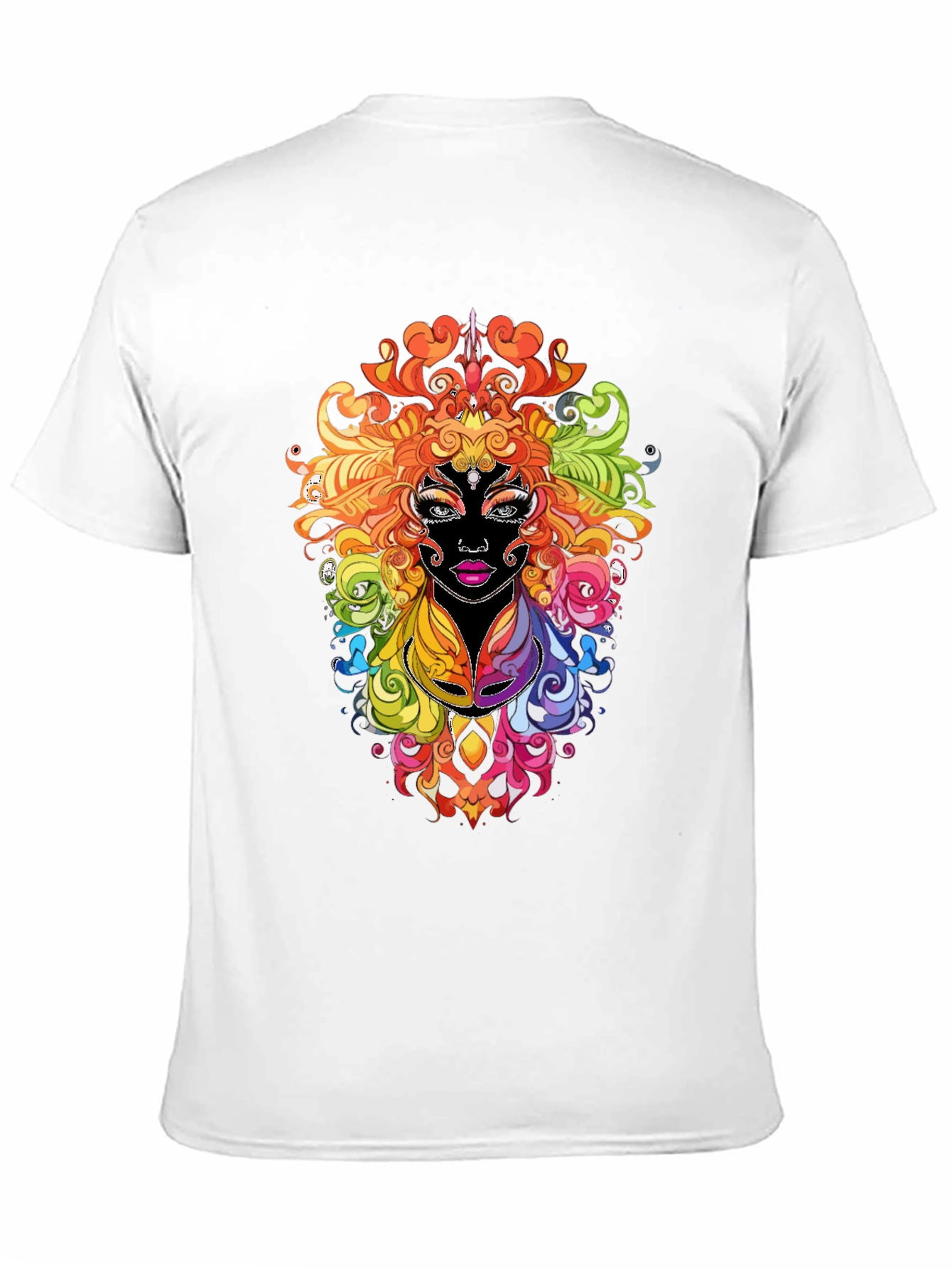 Colorful Graphic Print T-Shirt