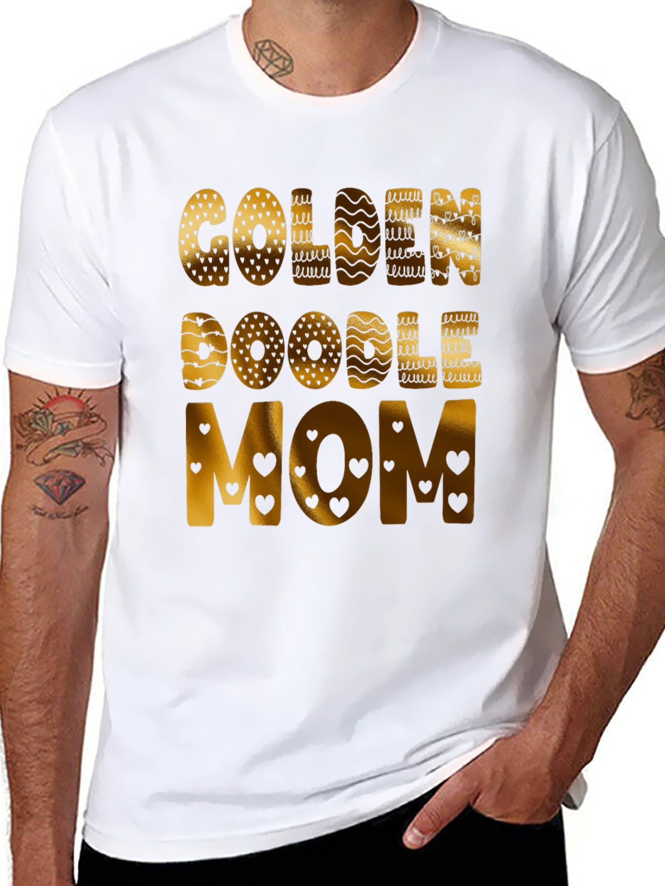 Golden Doodle Mom Graphic Tee