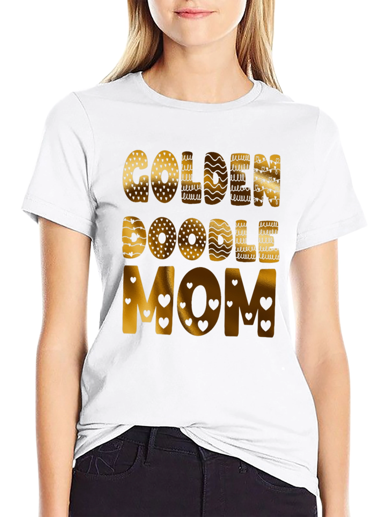Golden Doodle Mom Graphic Tee