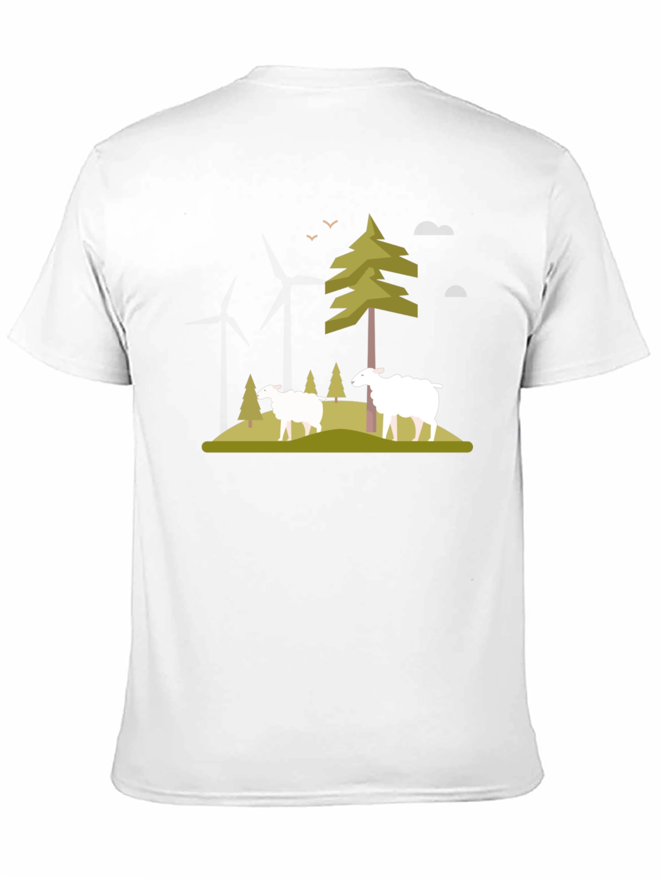 Nature Scene Graphic T-Shirt