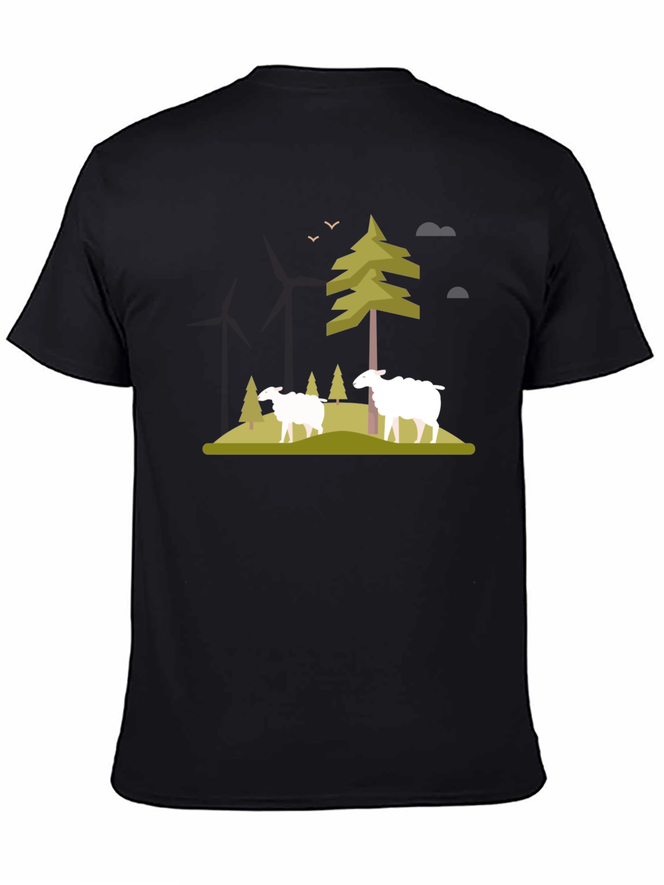 Nature Scene Graphic T-Shirt