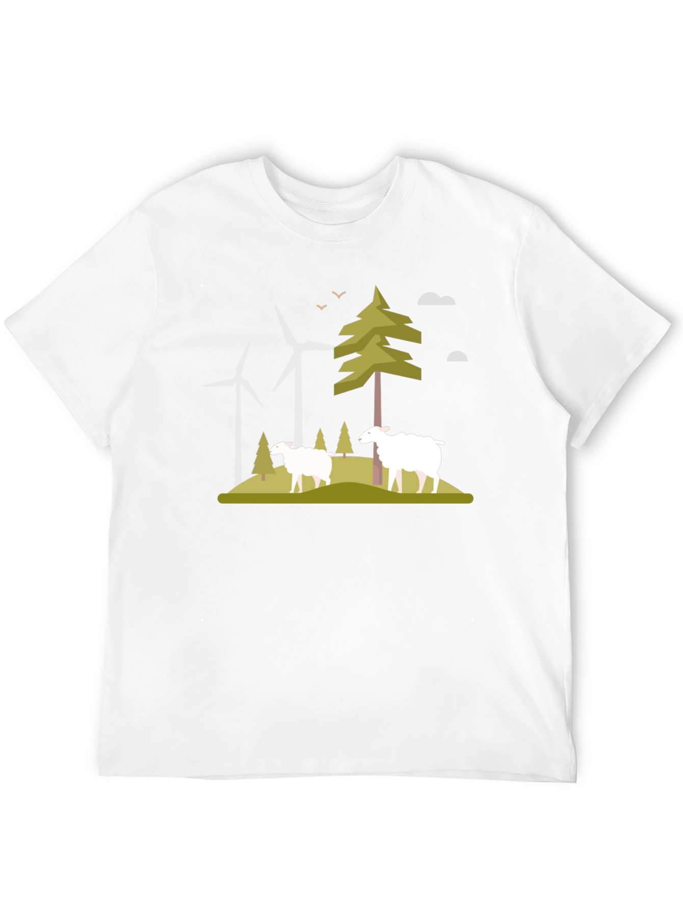 Nature Scene Graphic T-Shirt