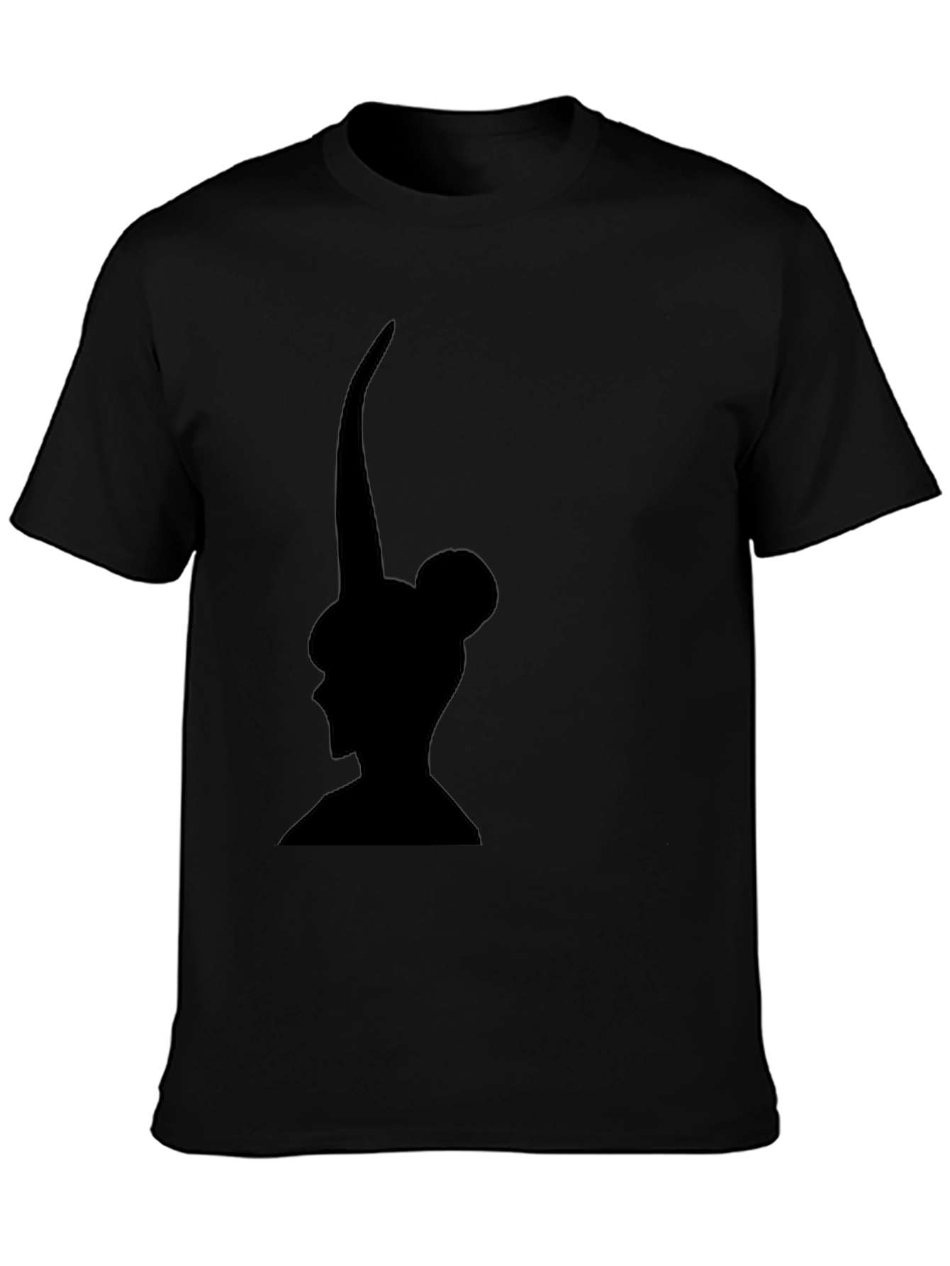 Silhouette Graphic Black T-Shirt