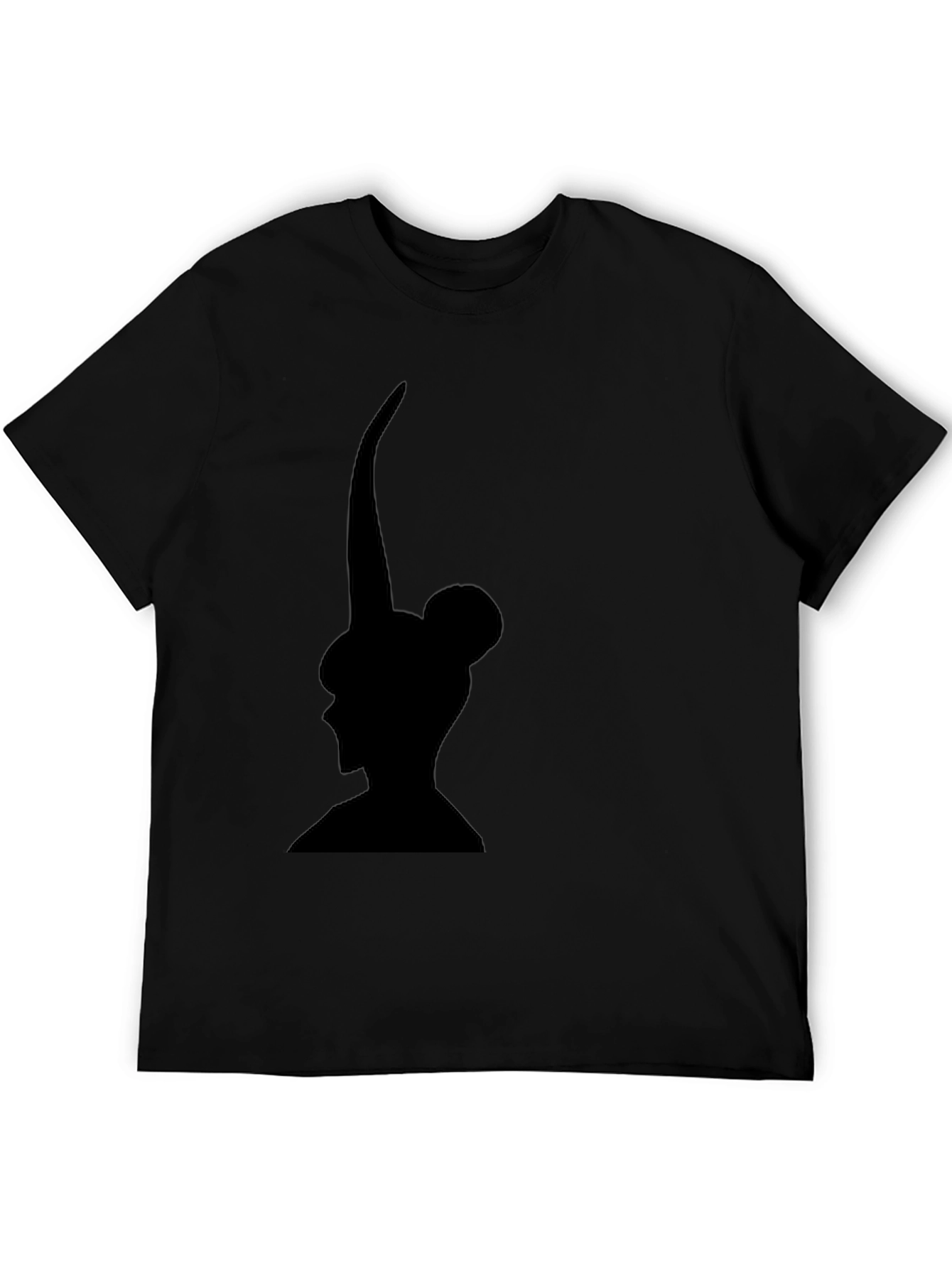 Silhouette Graphic Black T-Shirt