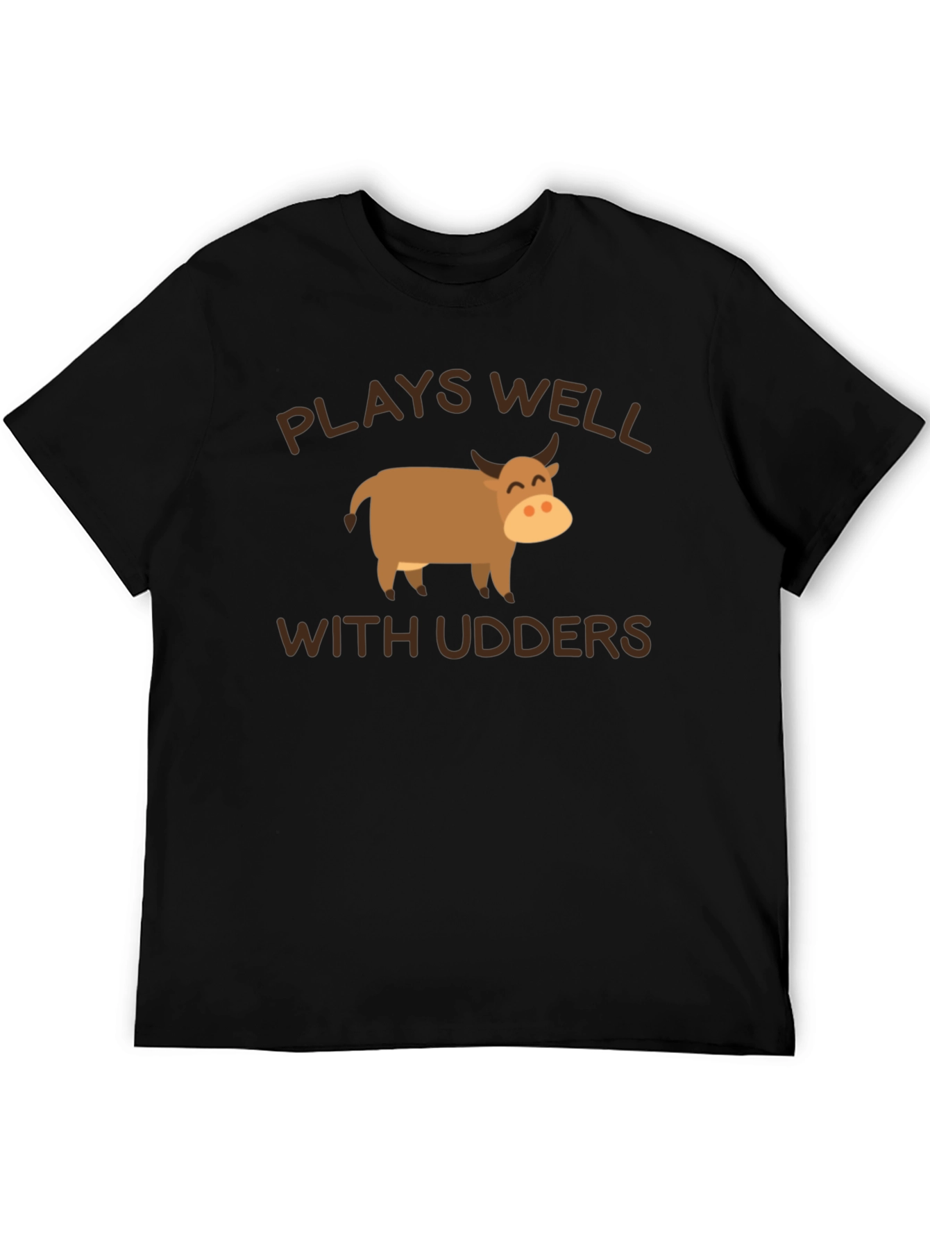 Plays Well With Udders T-Shirt