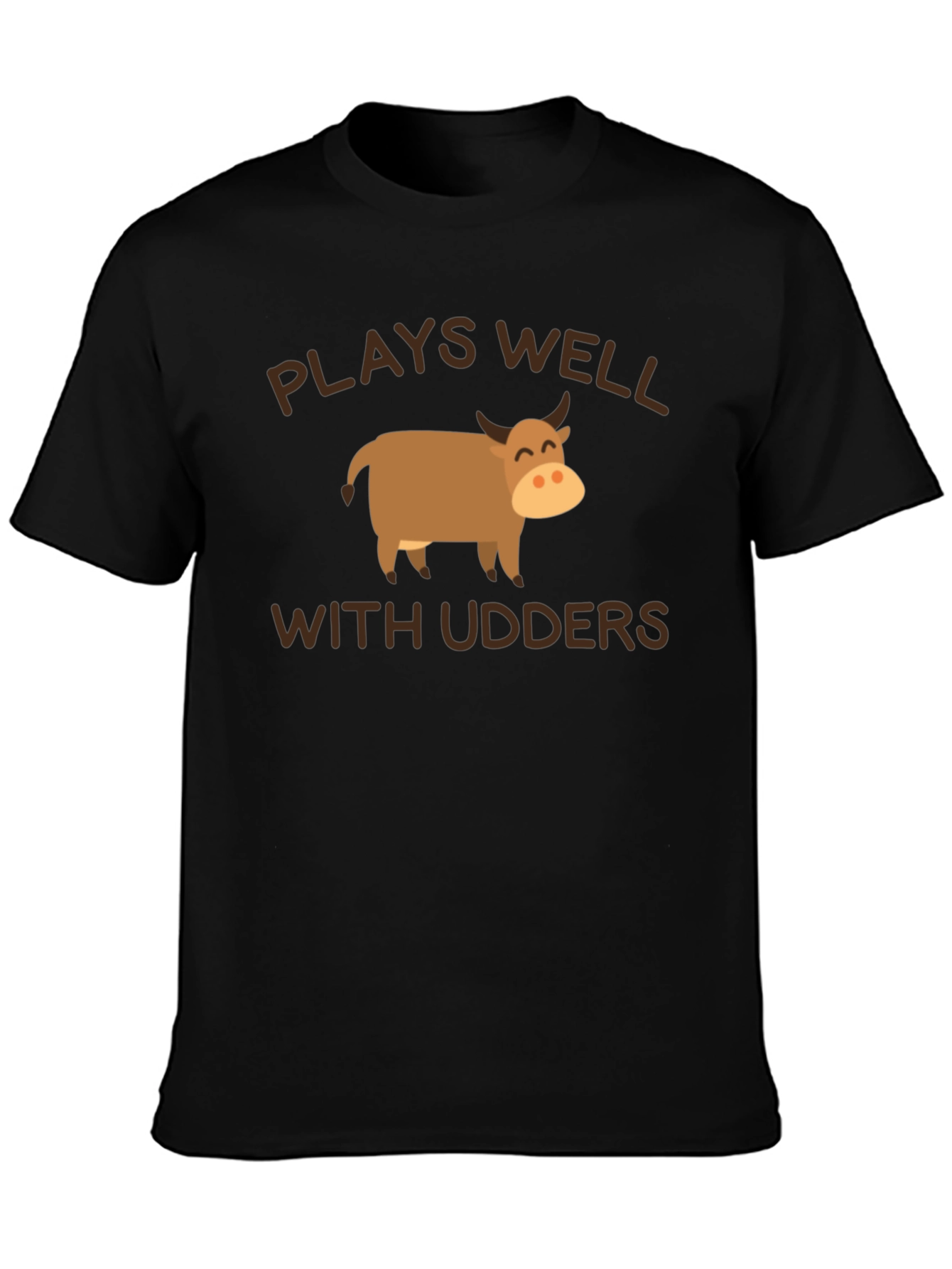Plays Well With Udders T-Shirt