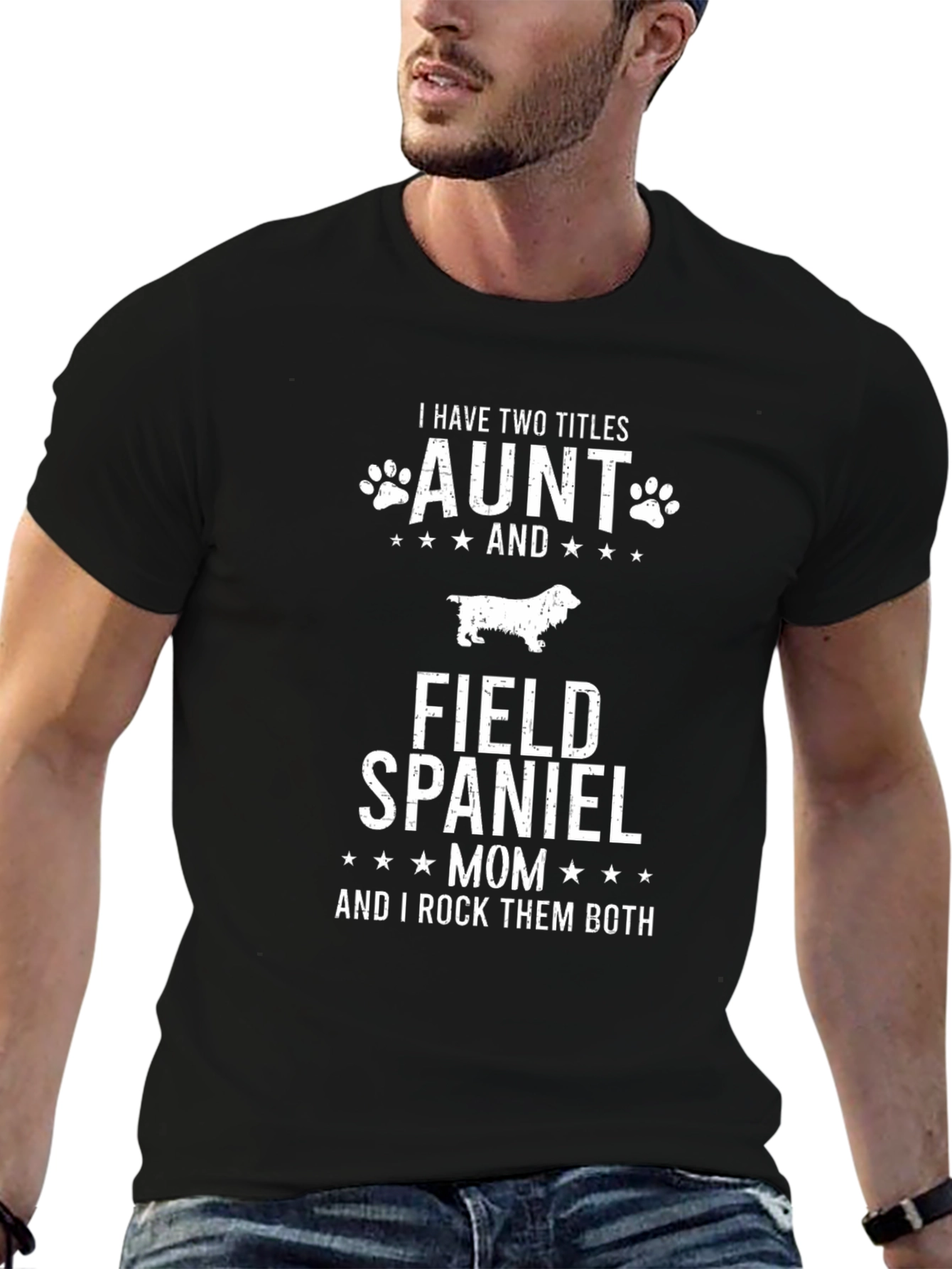 Aunt and Field Spaniel Mom T-Shirt
