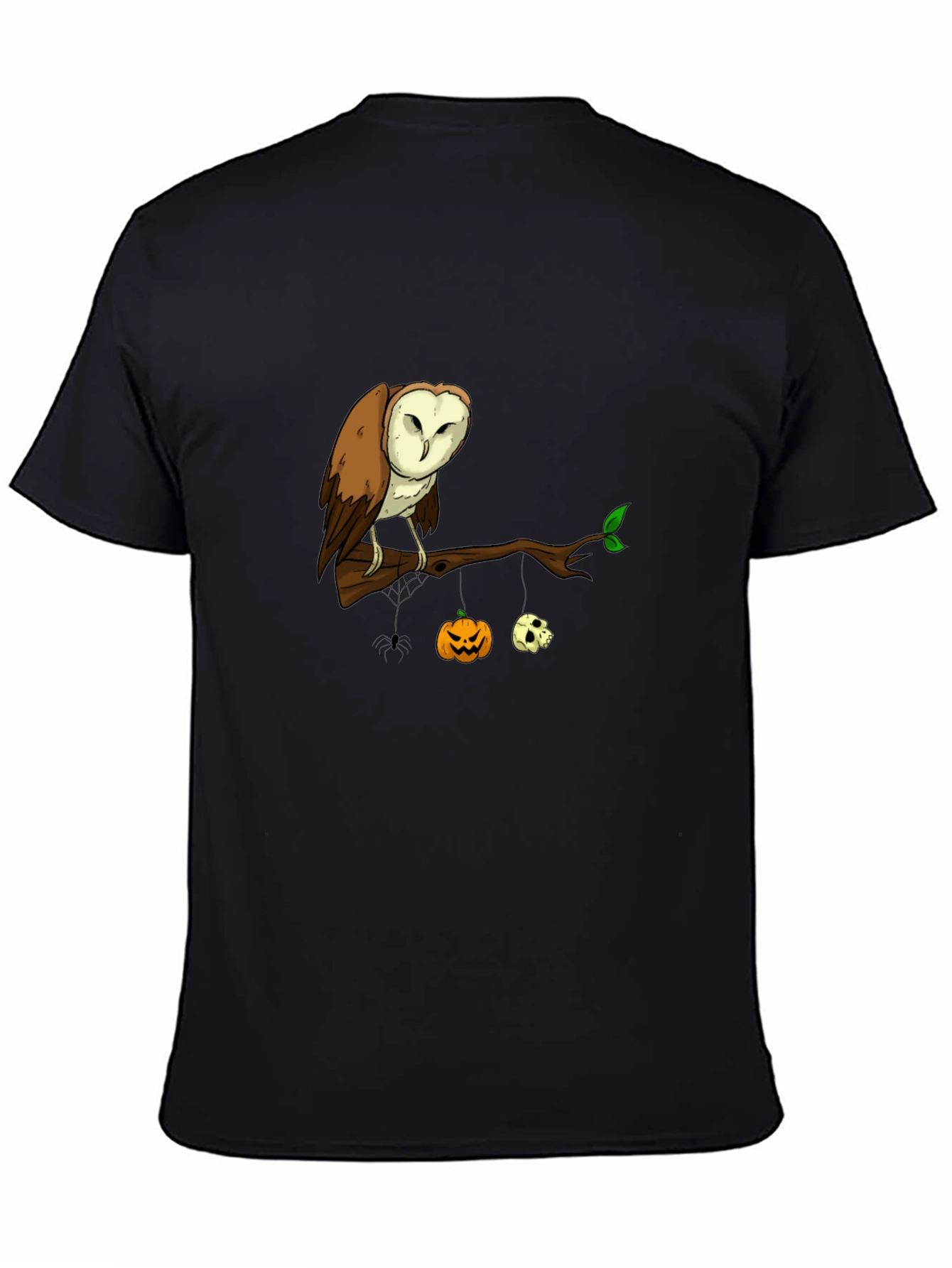 Halloween Owl T-Shirt - Spooky Season Tee