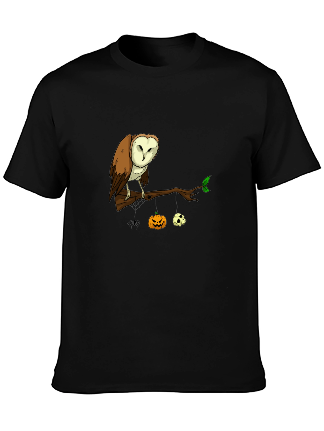Halloween Owl T-Shirt - Spooky Season Tee