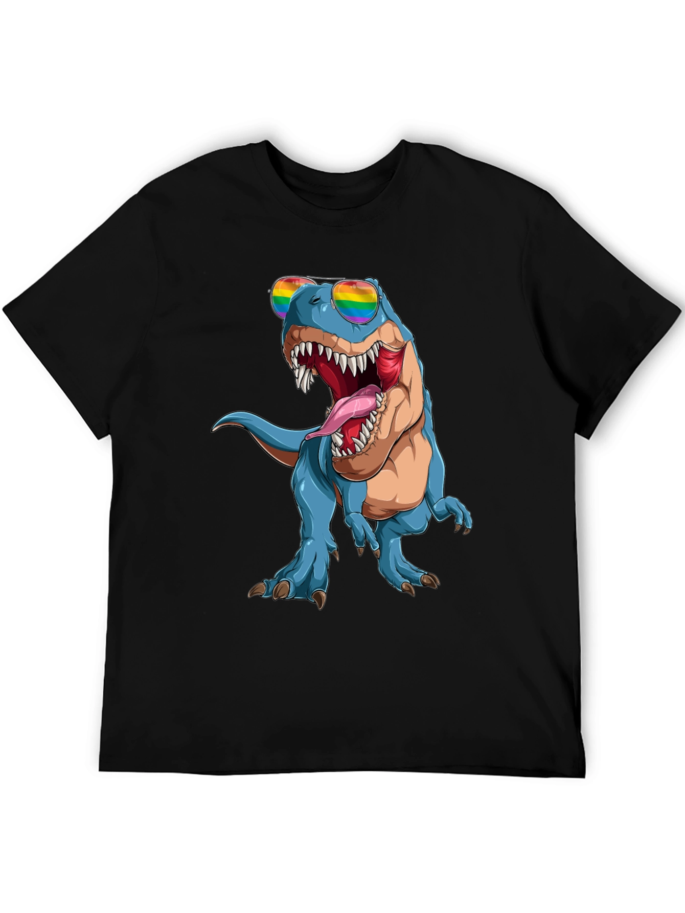 Rainbow Dinosaur T-Shirt
