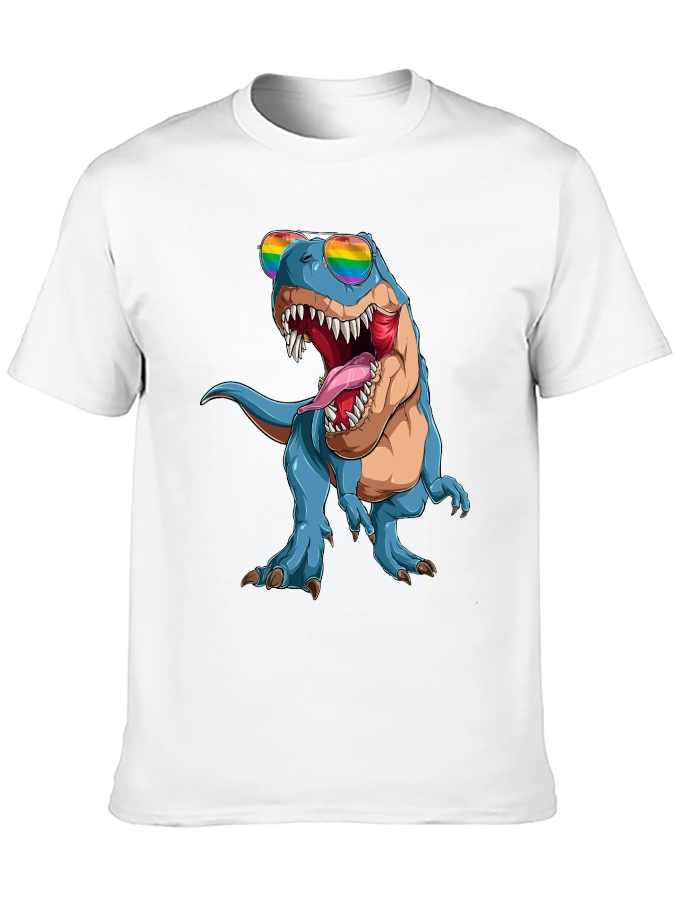 Rainbow Dinosaur T-Shirt