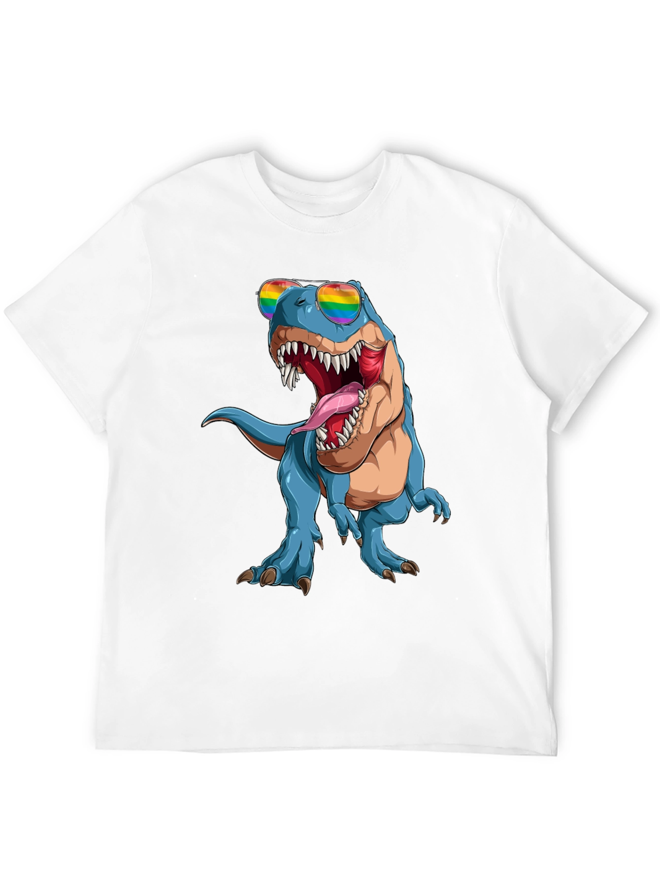 Rainbow Dinosaur T-Shirt
