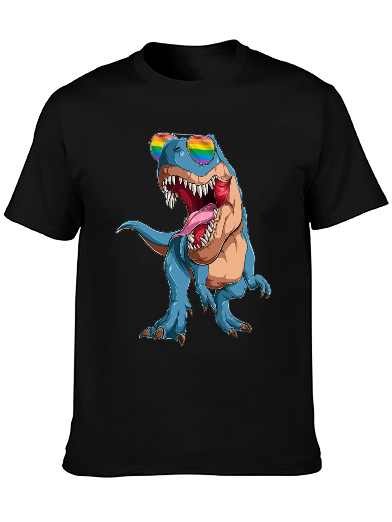 Rainbow Dinosaur T-Shirt