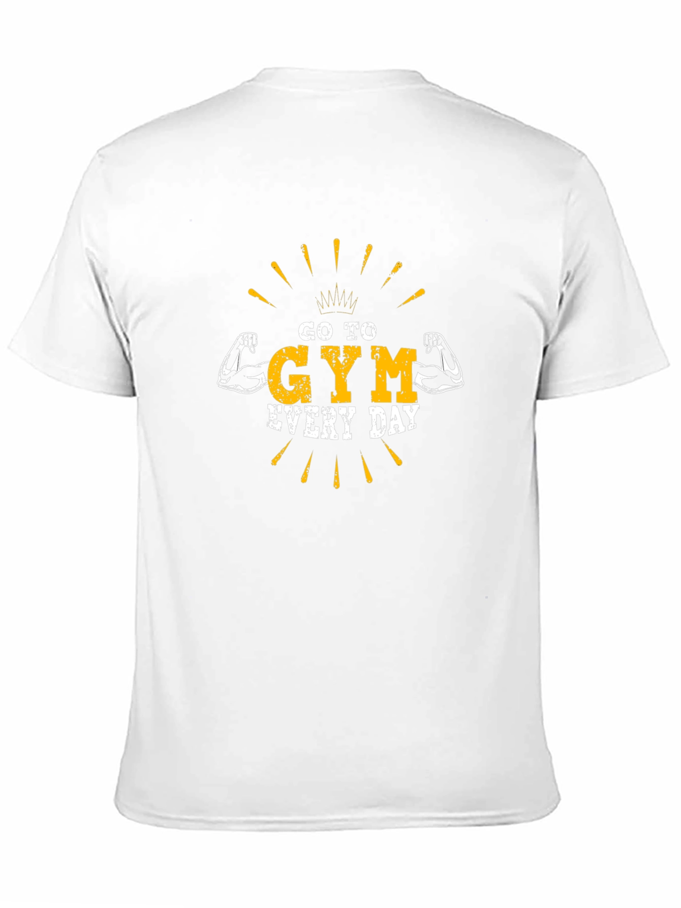 Go to Gym Everyday Black T-Shirt