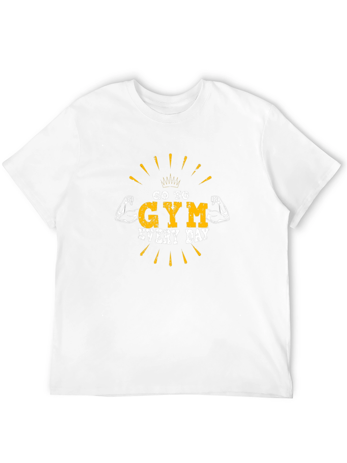 Go to Gym Everyday Black T-Shirt
