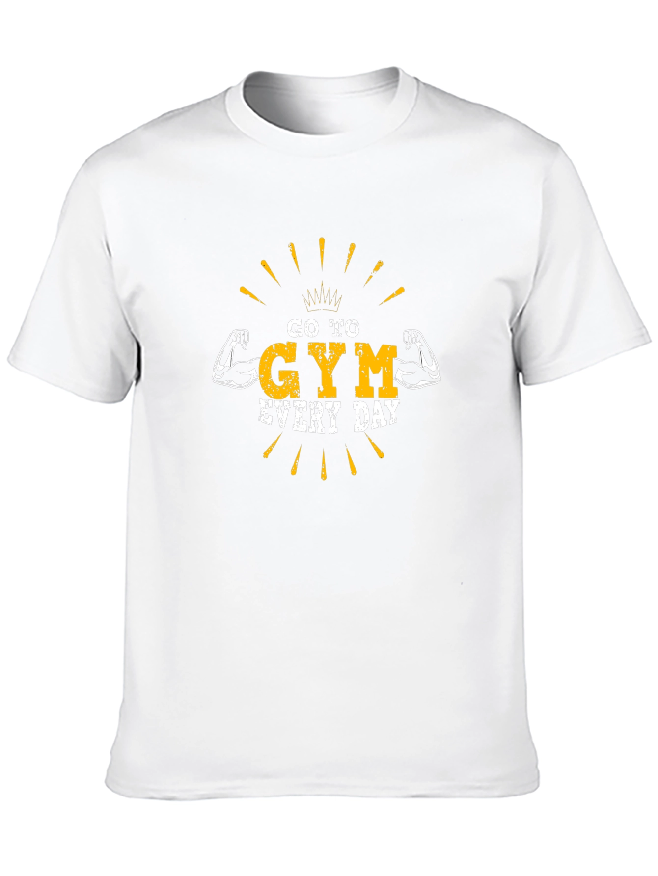 Go to Gym Everyday Black T-Shirt