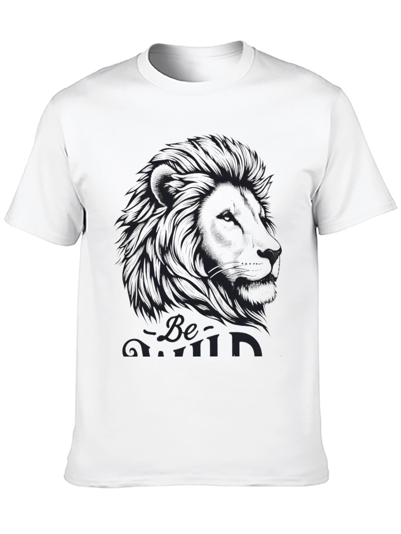 Lion Graphic Tee - Be Kind T-Shirt