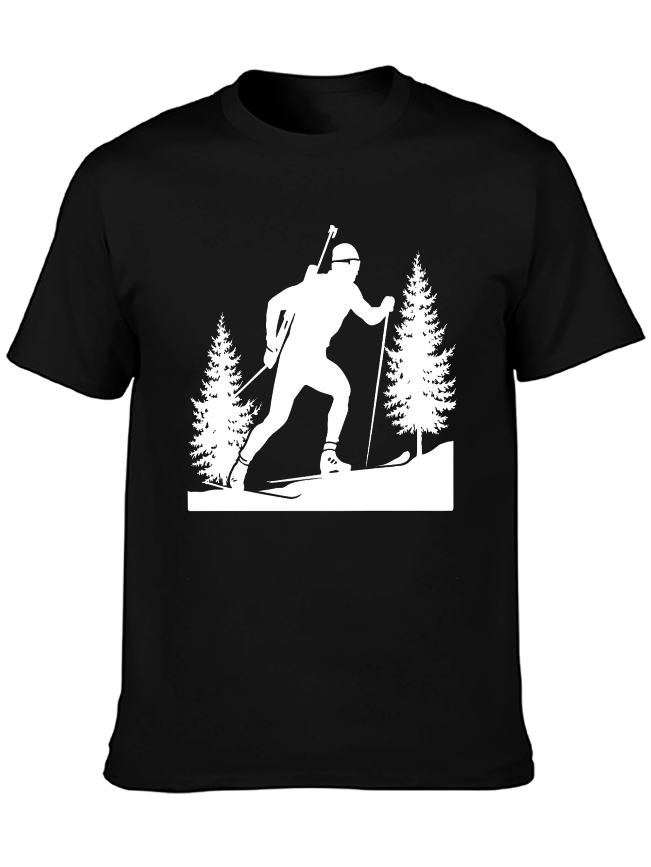 Biathlon Silhouette T-Shirt - Winter Sports Tee