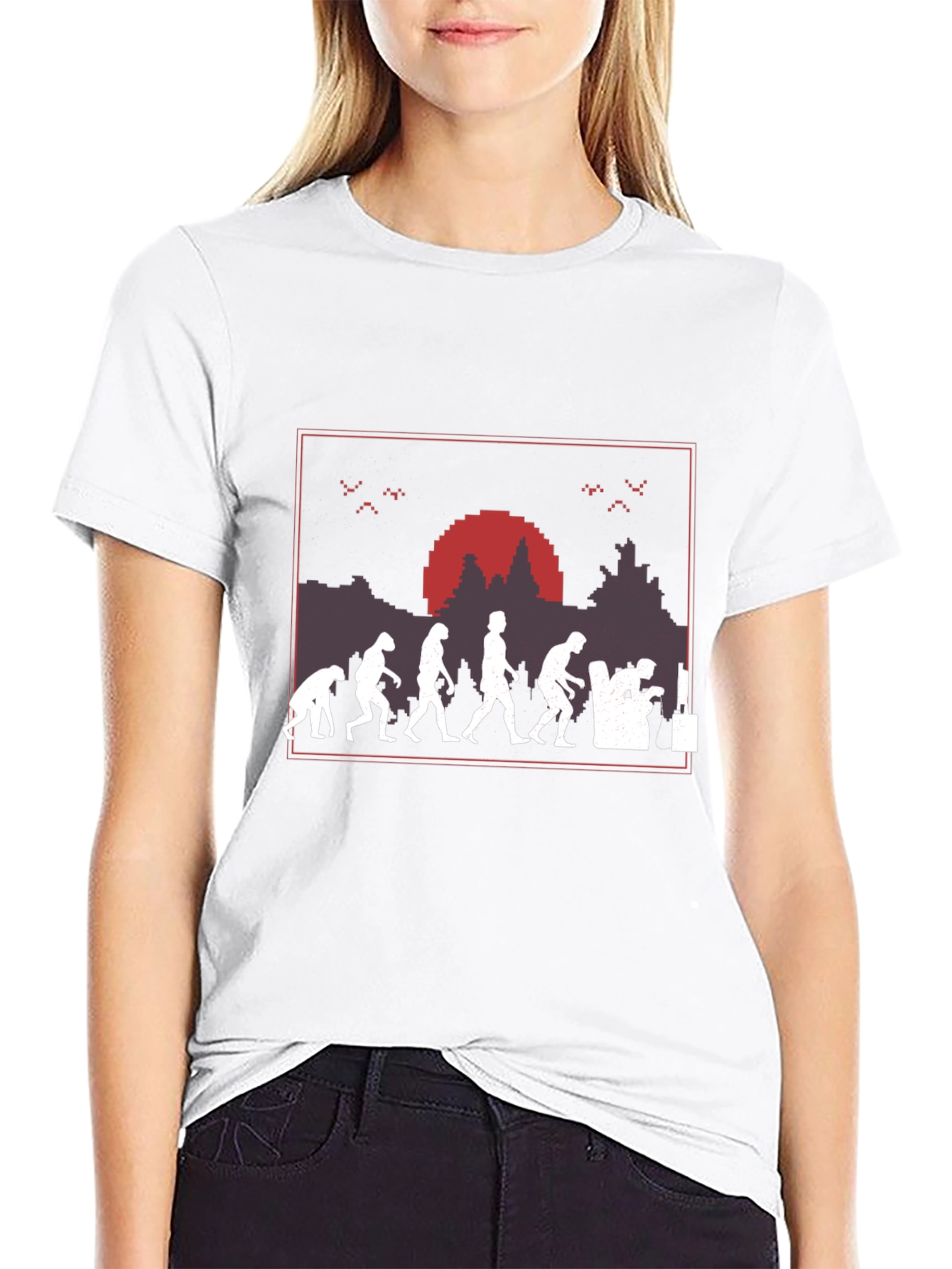 Evolution of Gaming Black T-Shirt