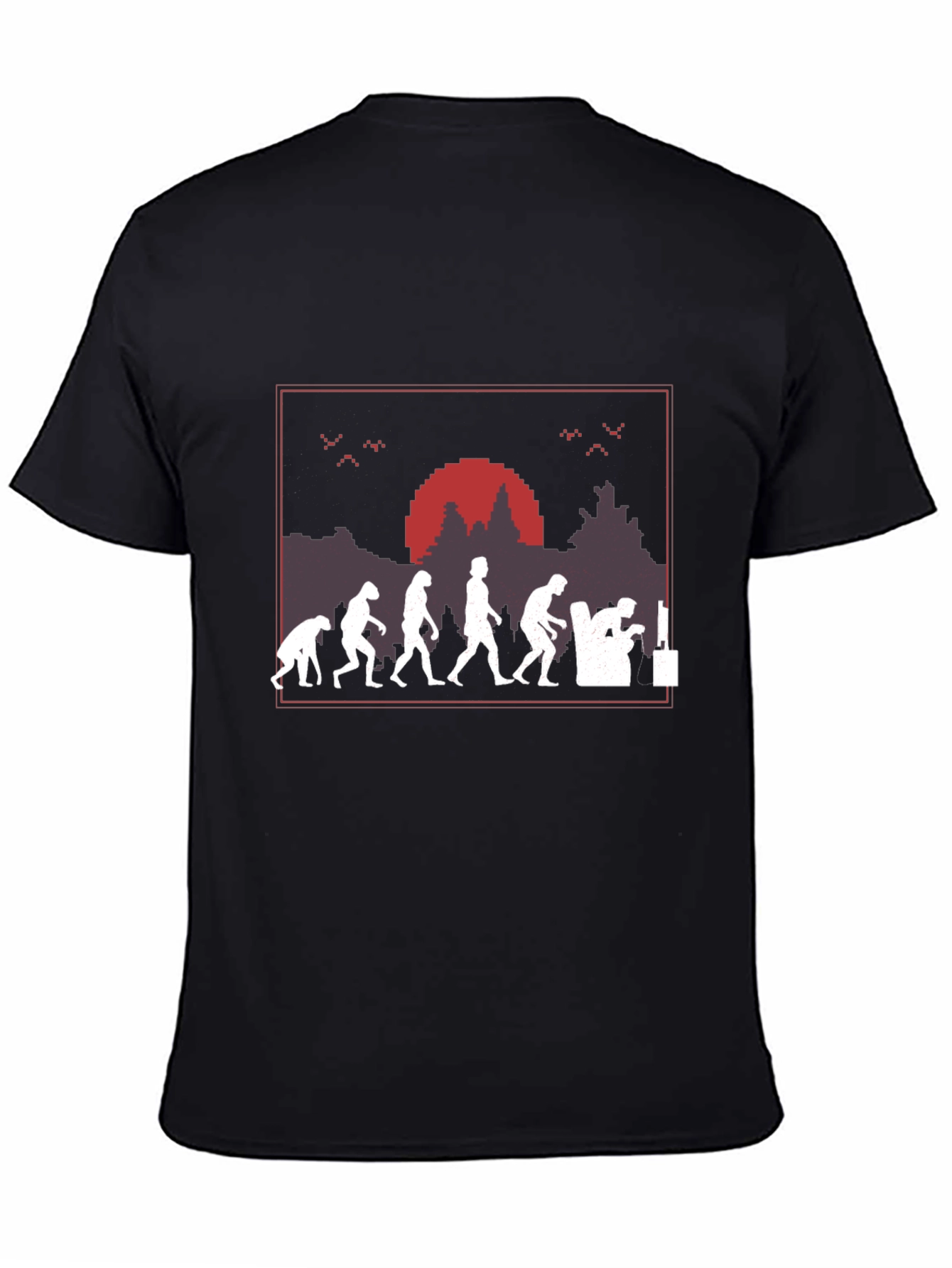 Evolution of Gaming Black T-Shirt