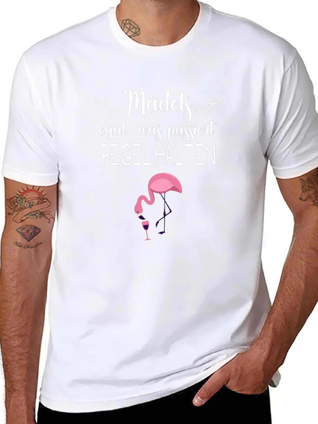 Mädels Pegel Halten Graphic Tee - Black Cotton T-Shirt