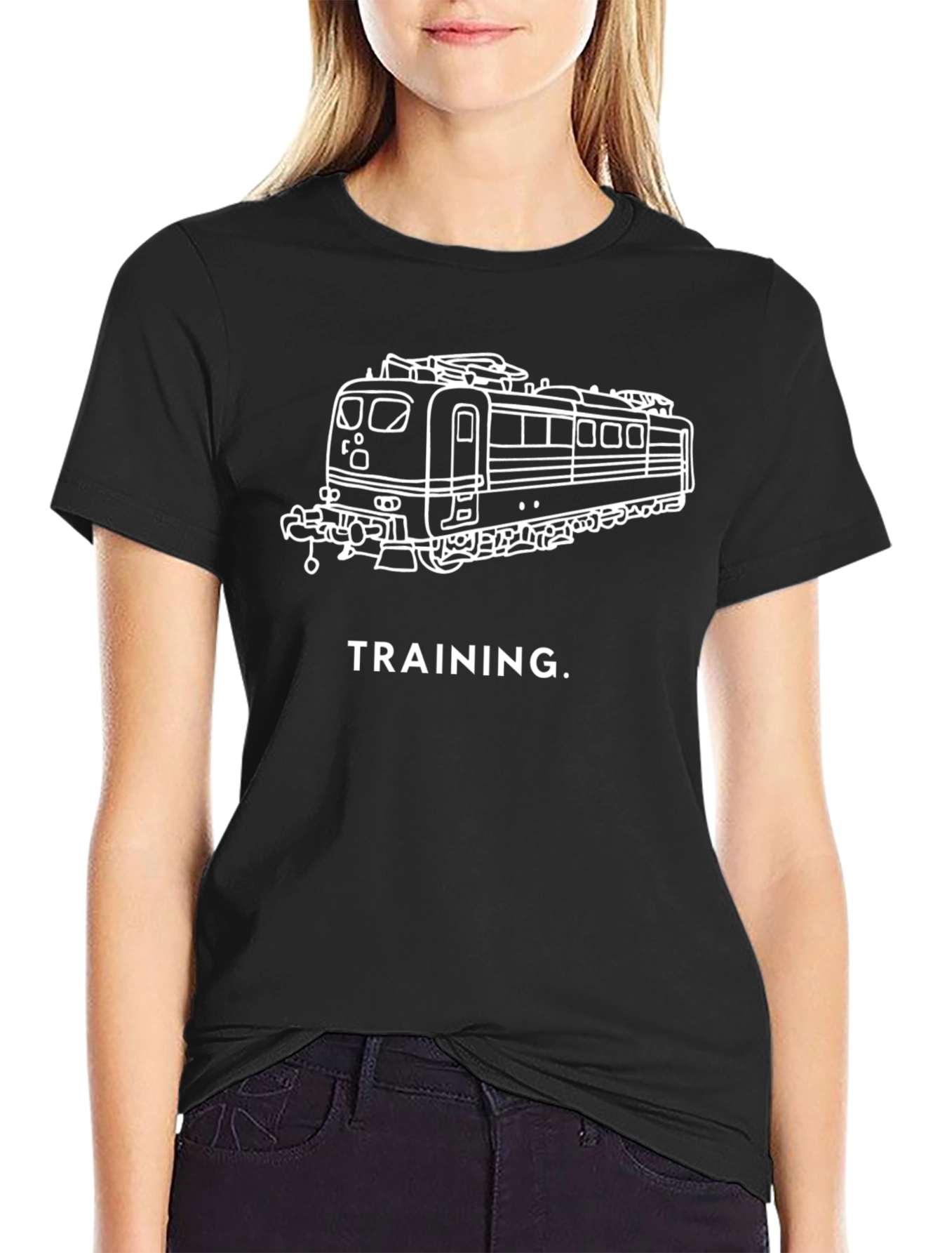 Train Design Tee - Training T-Shirt