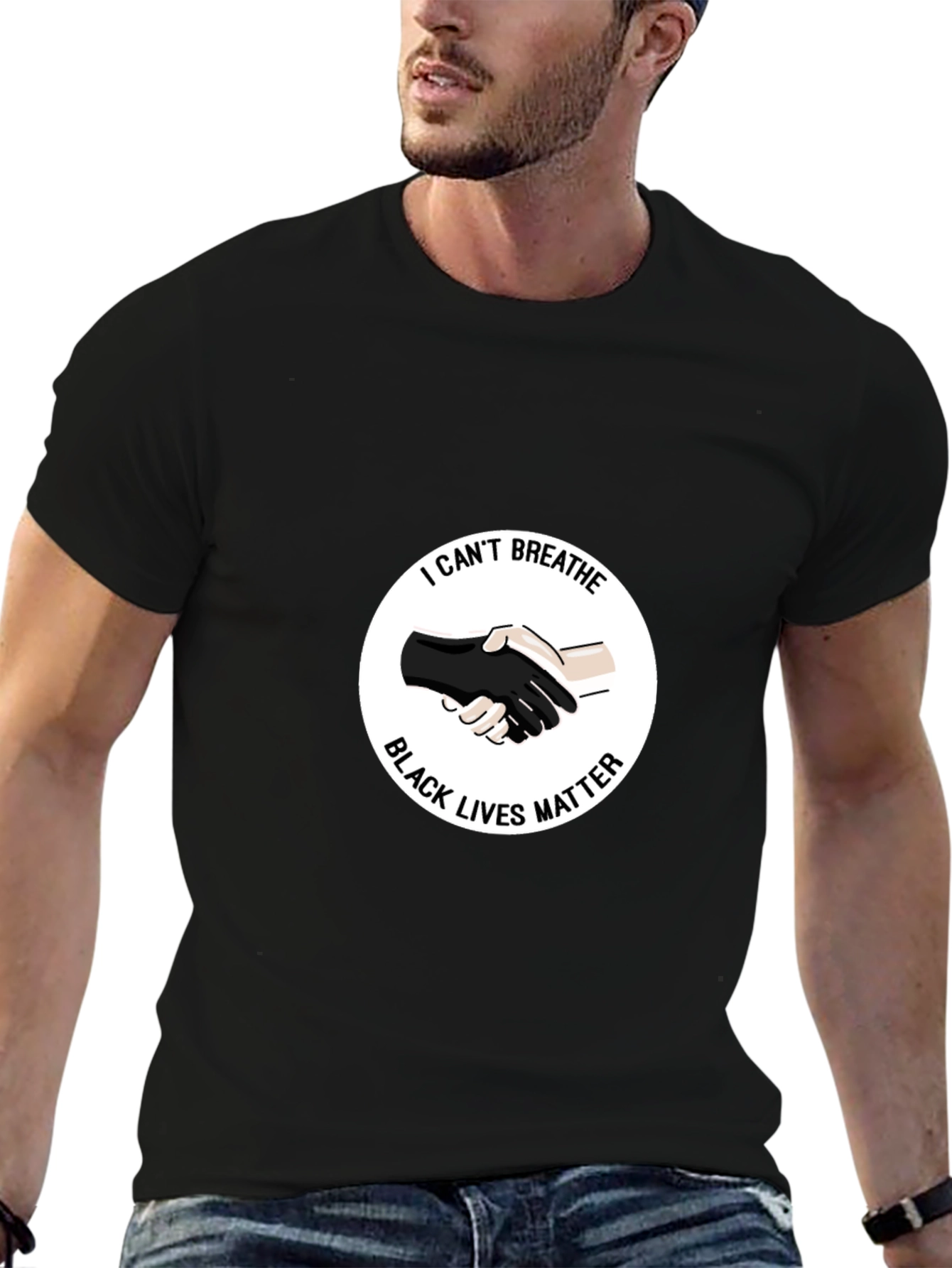 I Cant Breathe BLM Graphic Tee