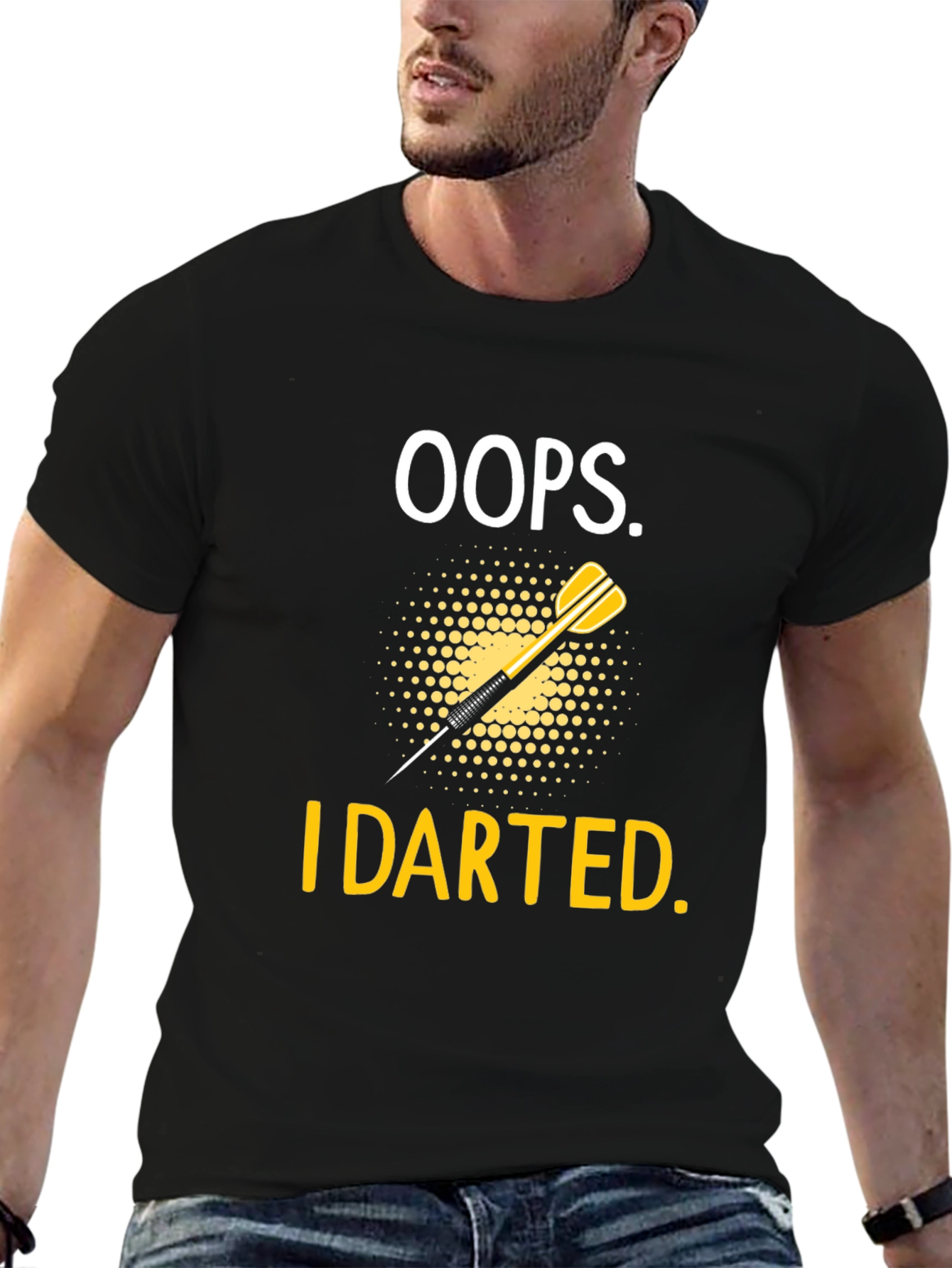 Oops! I Darted T-Shirt - Dart Design Tee