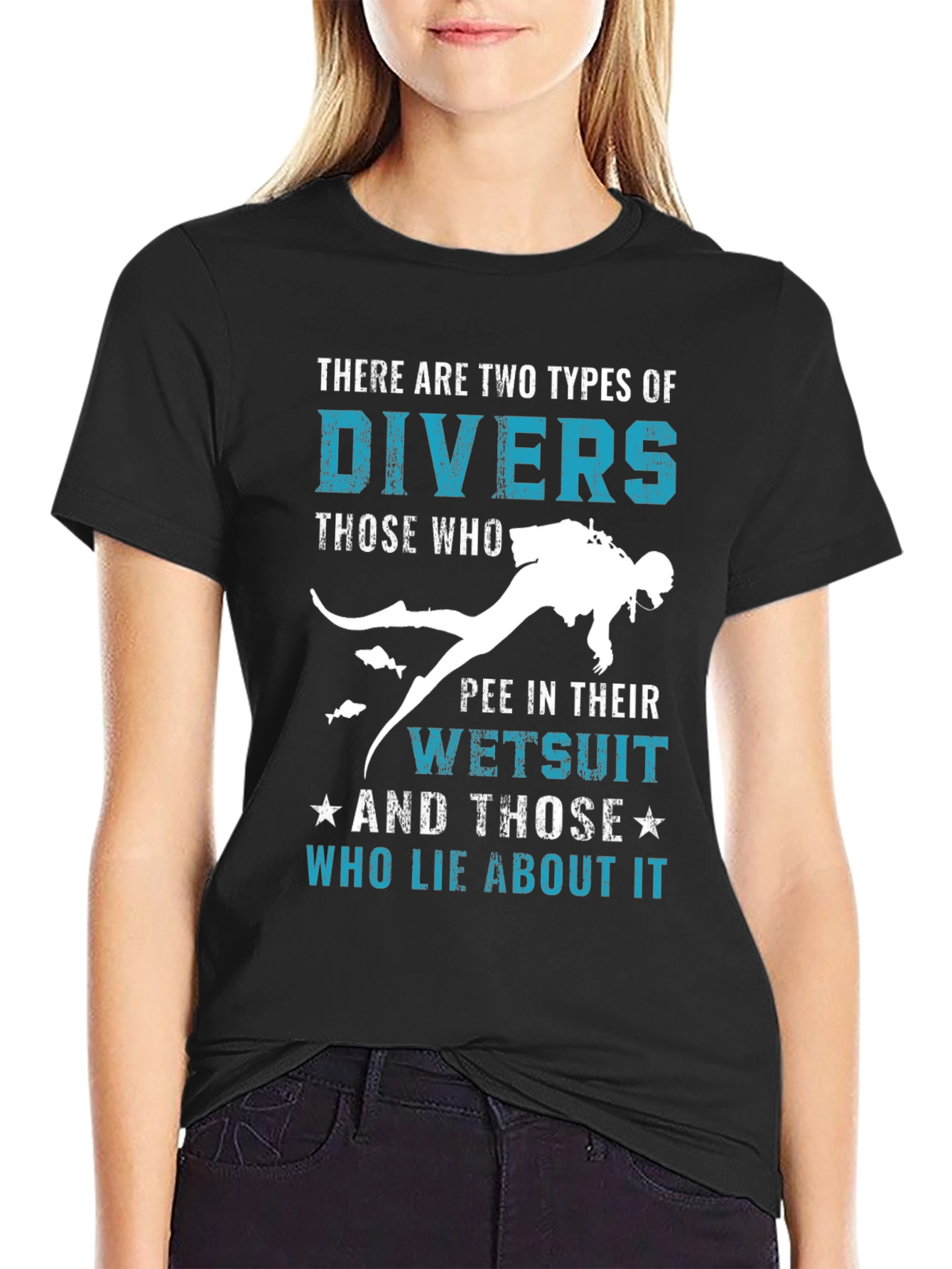 Funny Diver Wetsuit T-Shirt
