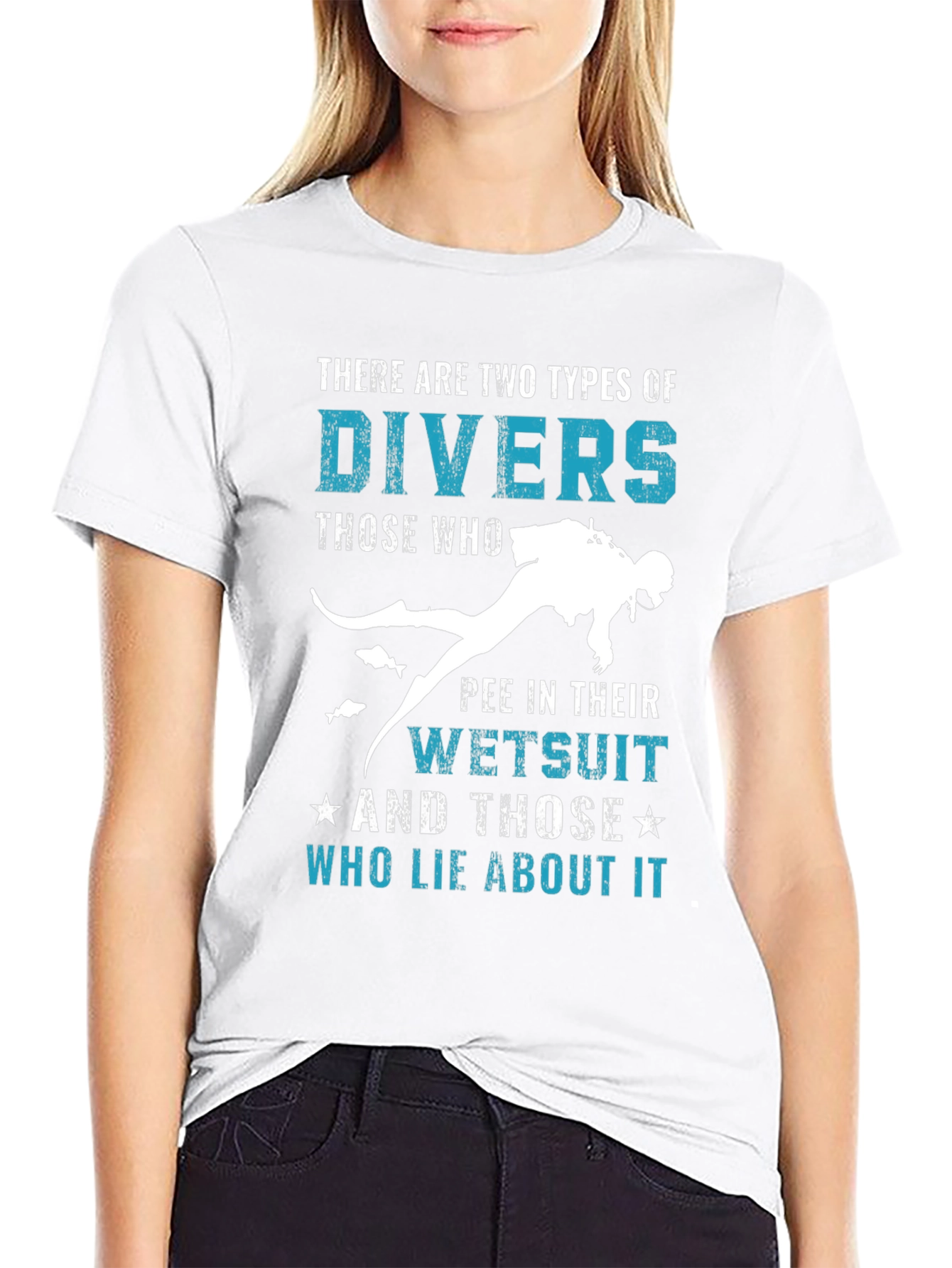 Funny Diver Wetsuit T-Shirt