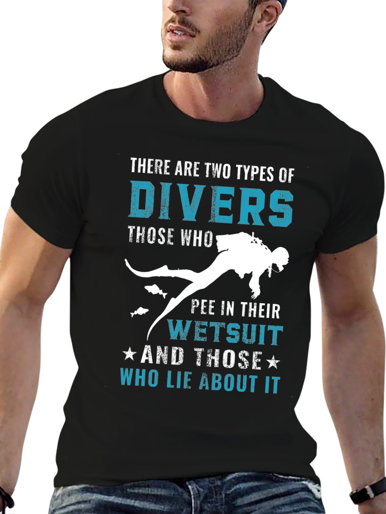 Funny Diver Wetsuit T-Shirt