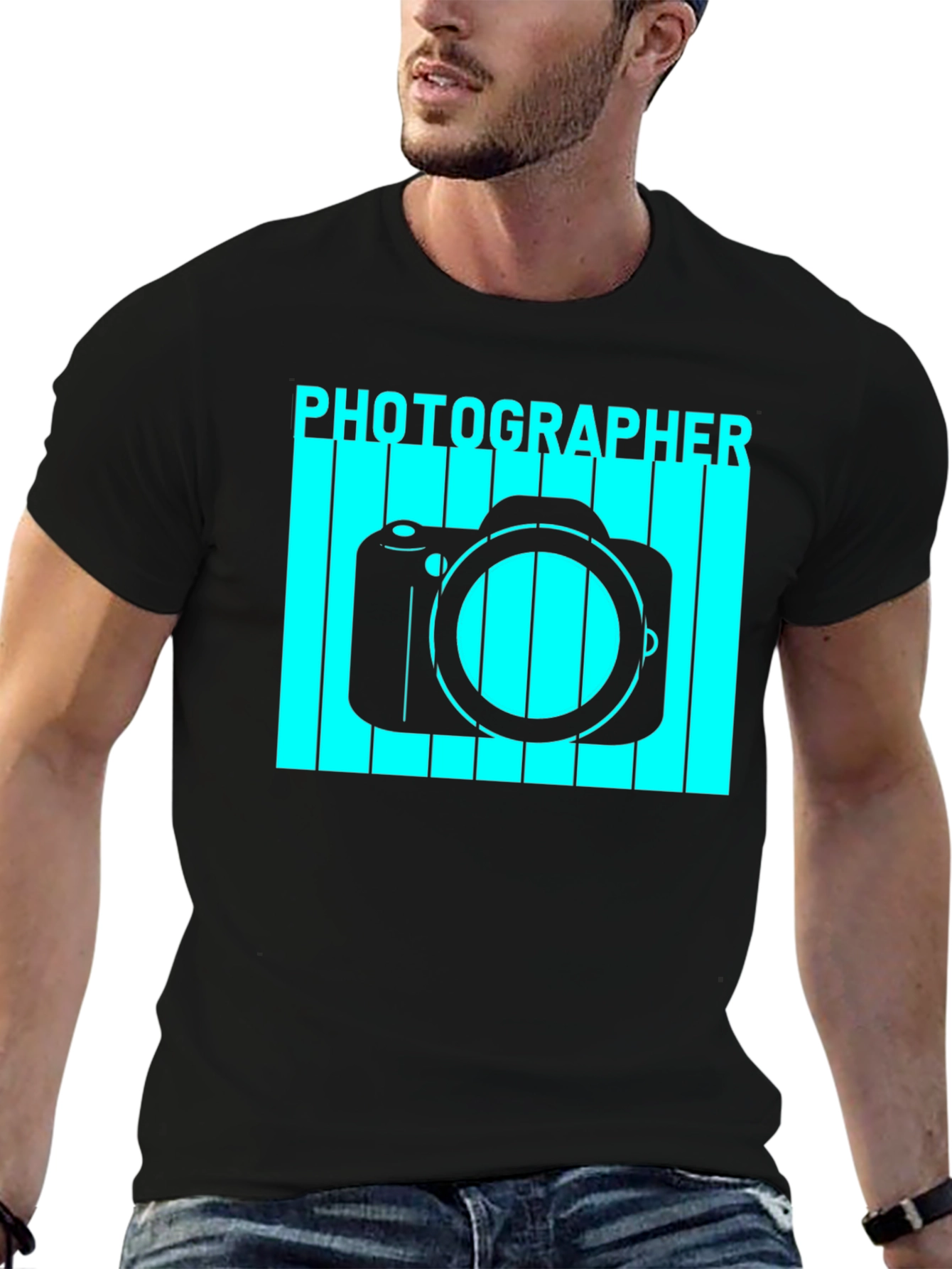Photographer Camera Graphic T-Shirt