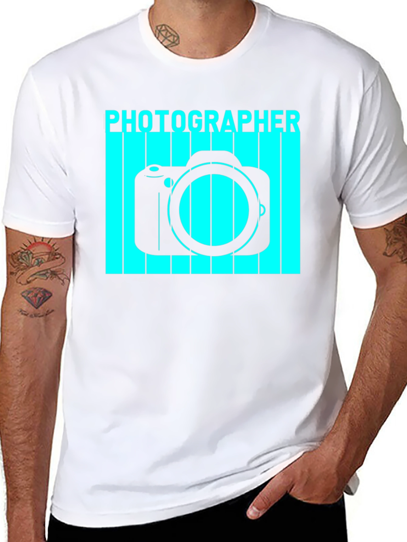 Photographer Camera Graphic T-Shirt