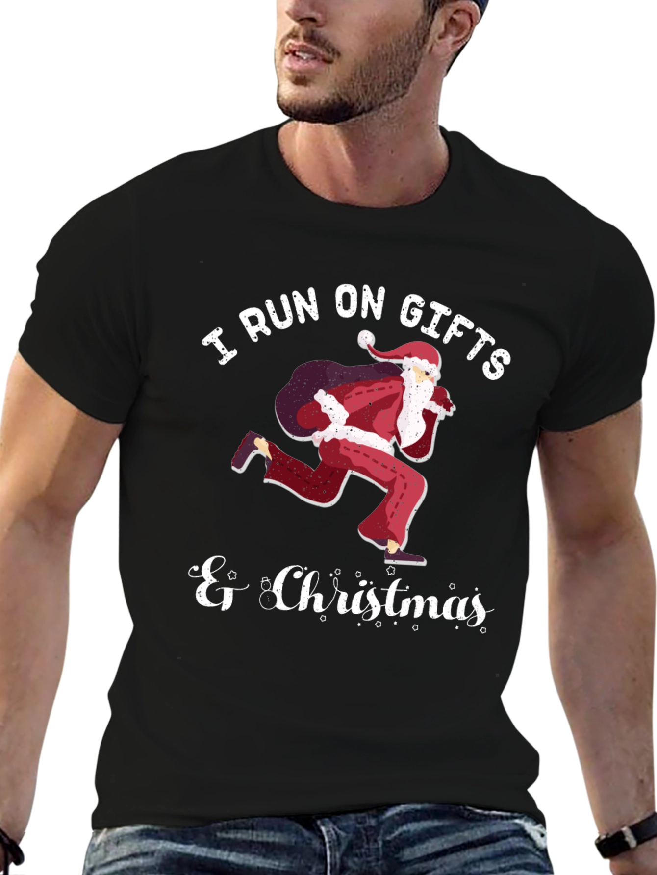 I Run On Gifts and Christmas T-Shirt