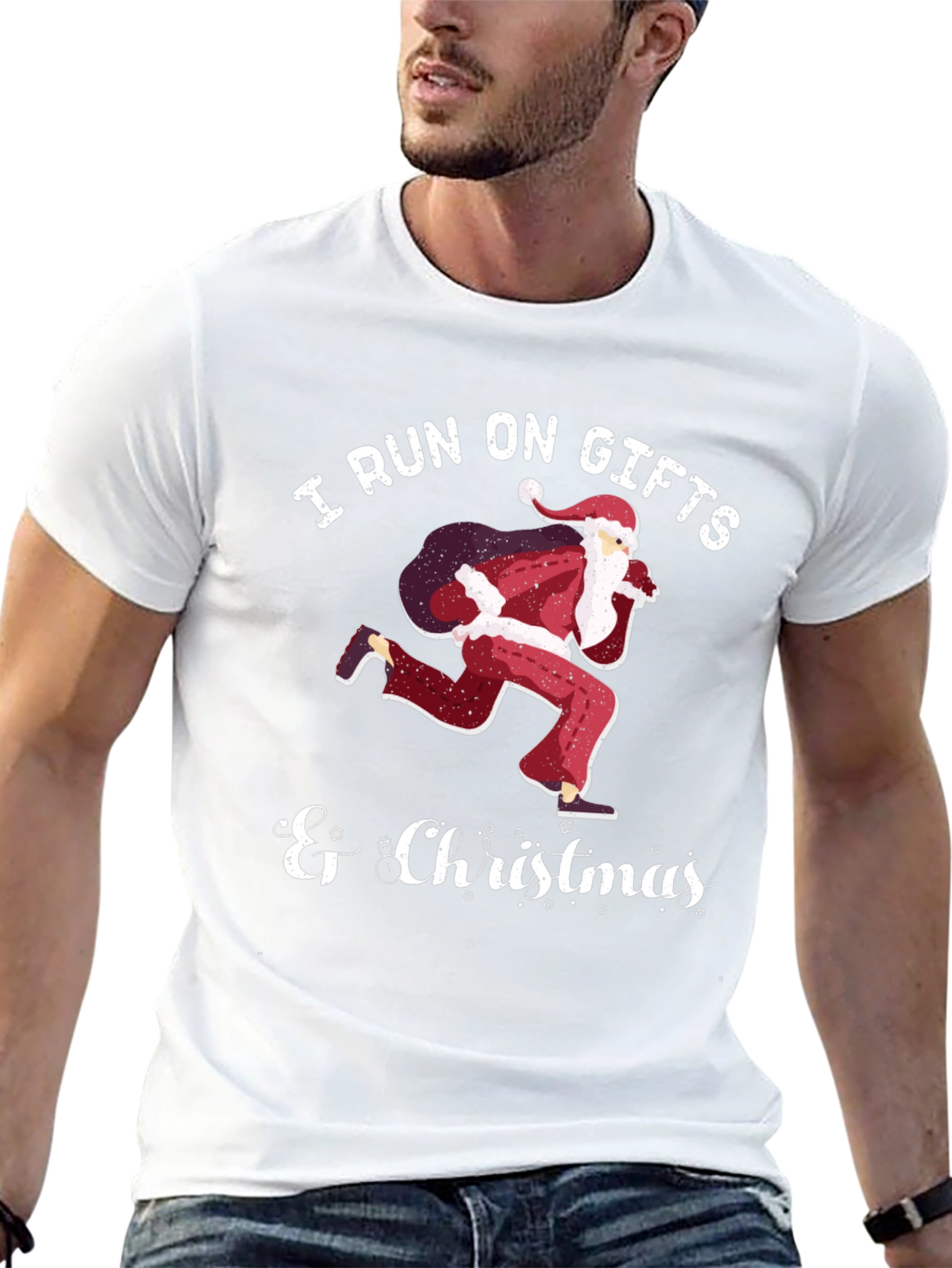I Run On Gifts and Christmas T-Shirt