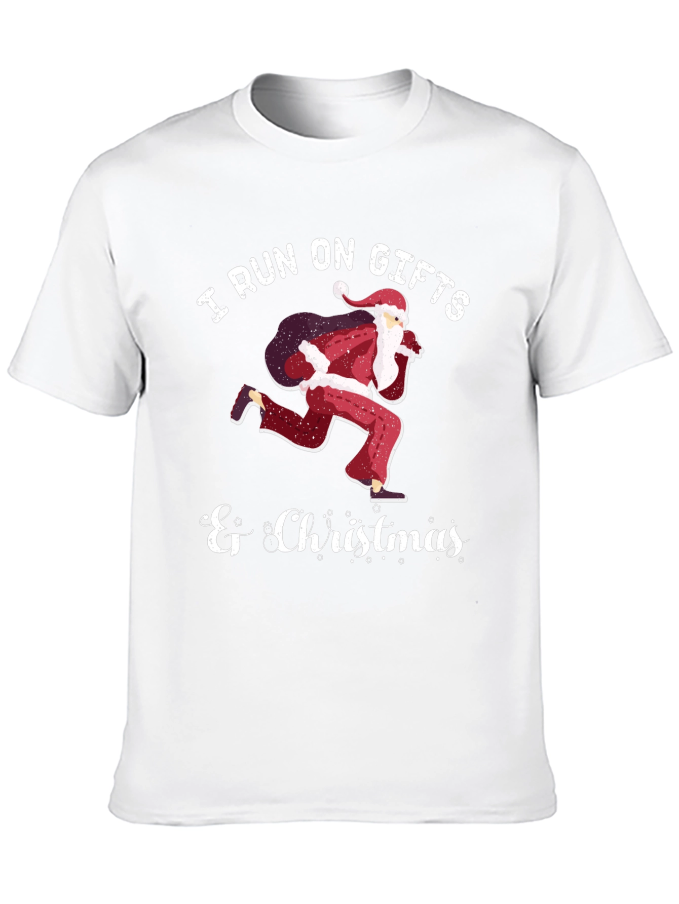I Run On Gifts and Christmas T-Shirt